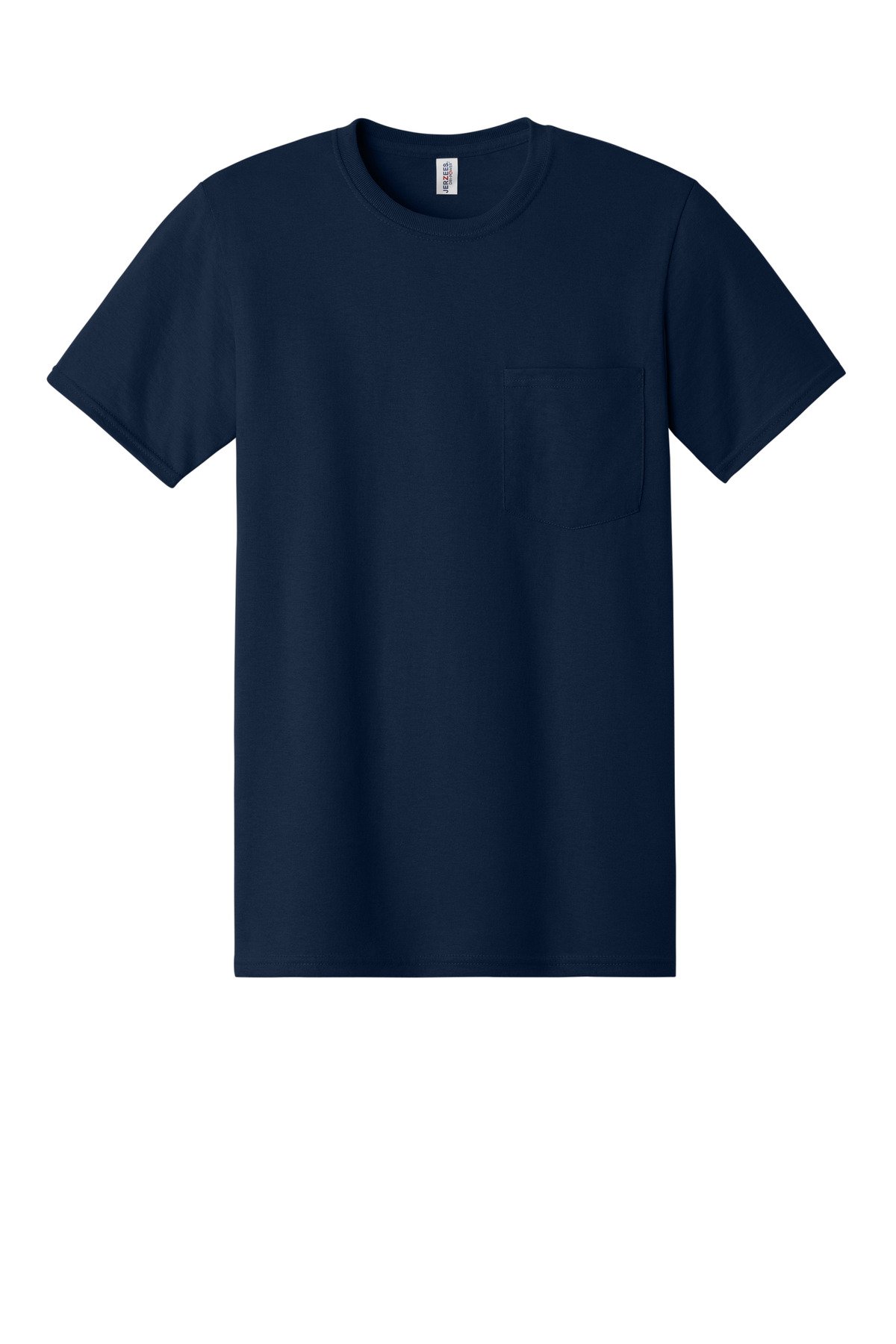 Jerzees ® - Dri-Power ® 50/50 Cotton/Poly Pocket T-Shirt. 29MP - Image 3
