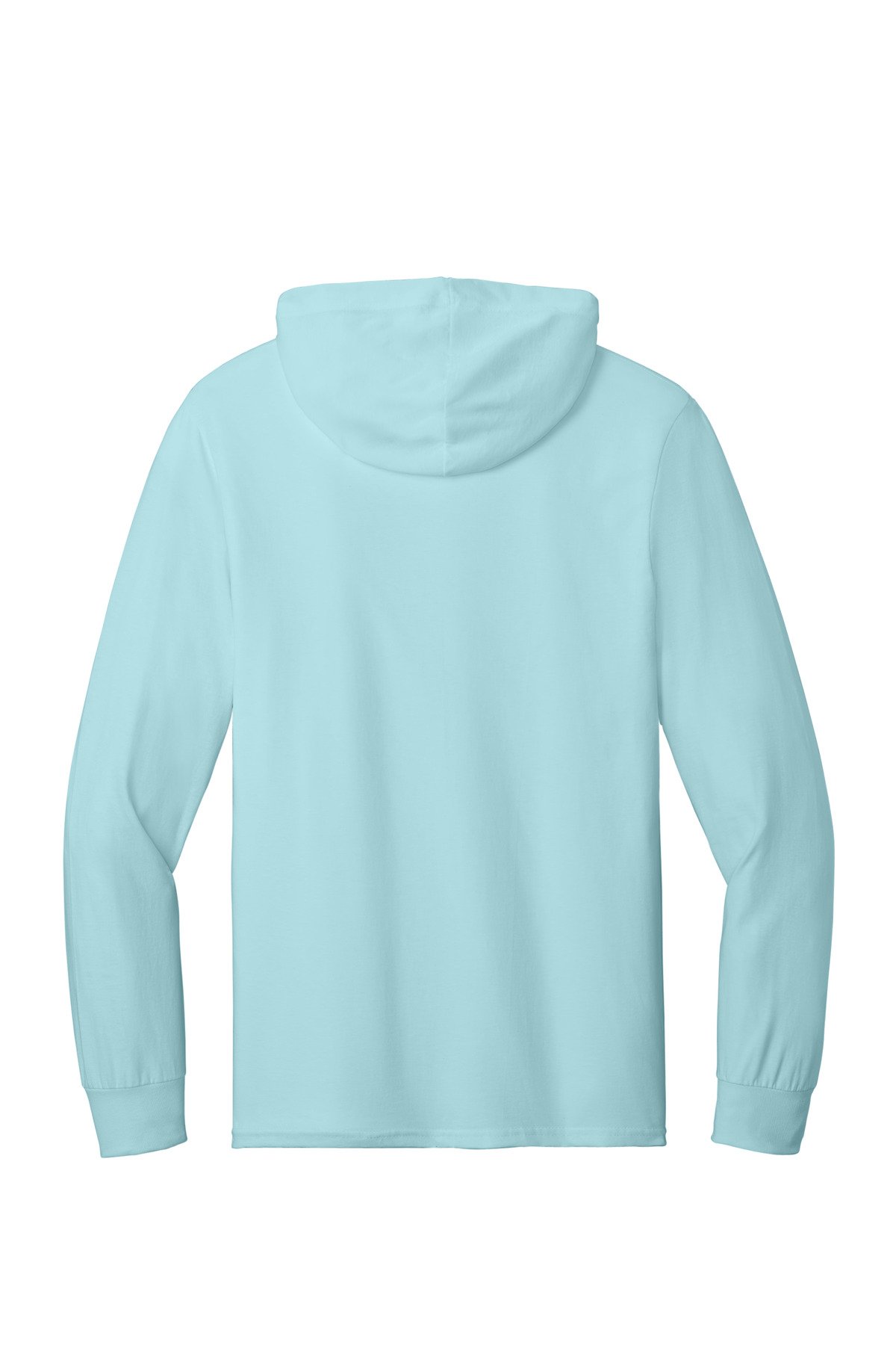 Jerzees Classics Unisex Cotton Long Sleeve Hooded T-Shirt 363LH - Image 4