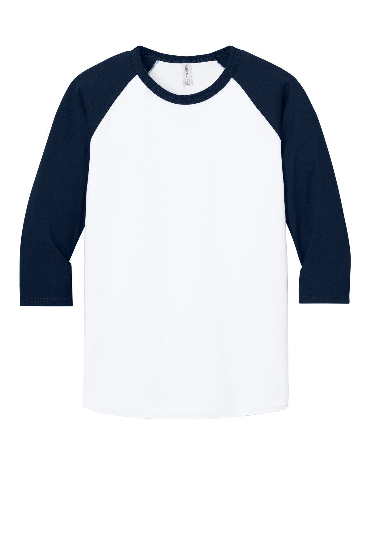 Jerzees ® Unisex Premium Blend Combed Ring Spun 3/4-Sleeve Raglan 560R - Image 3