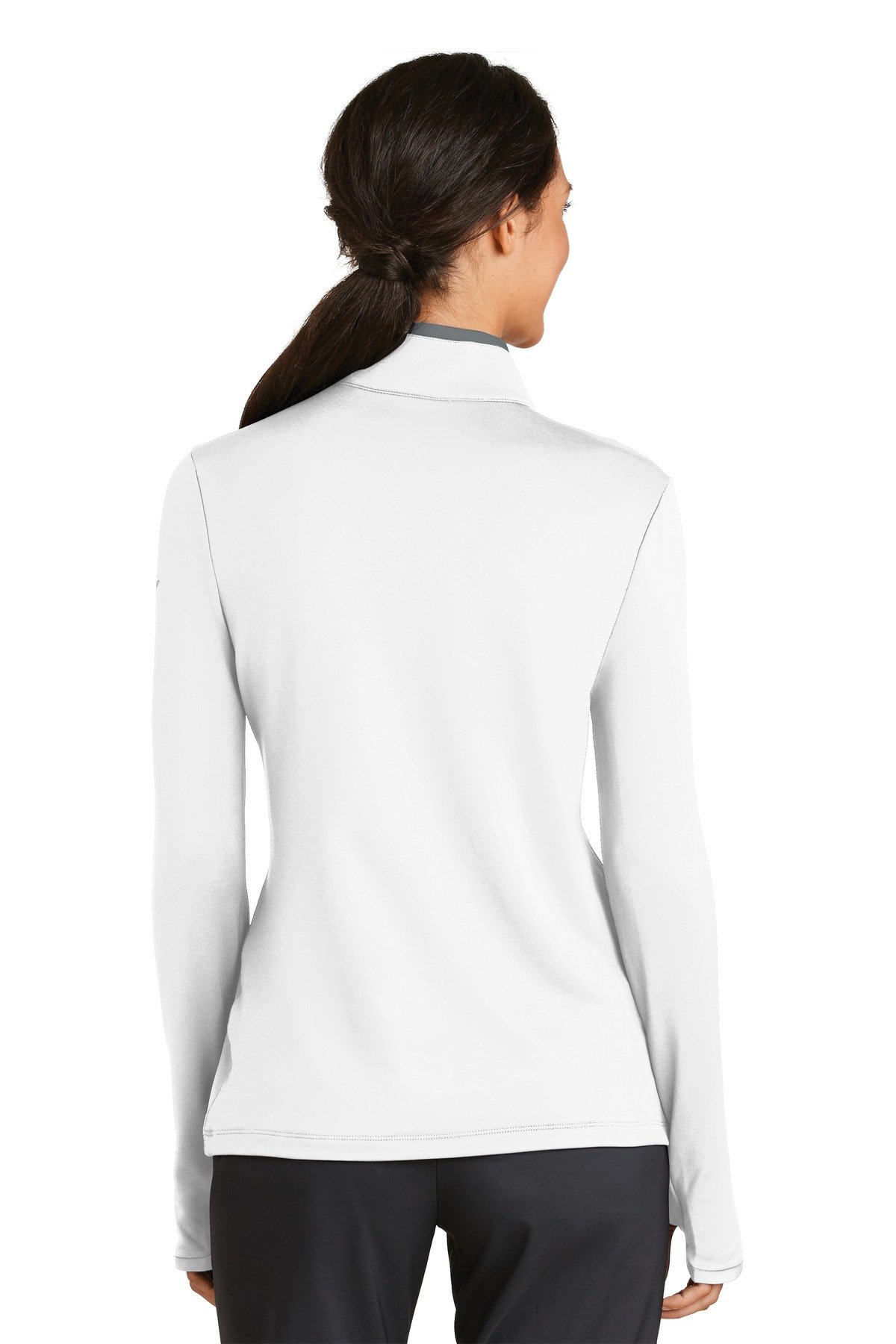 Nike Women's Dri-FIT Stretch 1/2-Zip Cover-Up. 779796 - Image 2