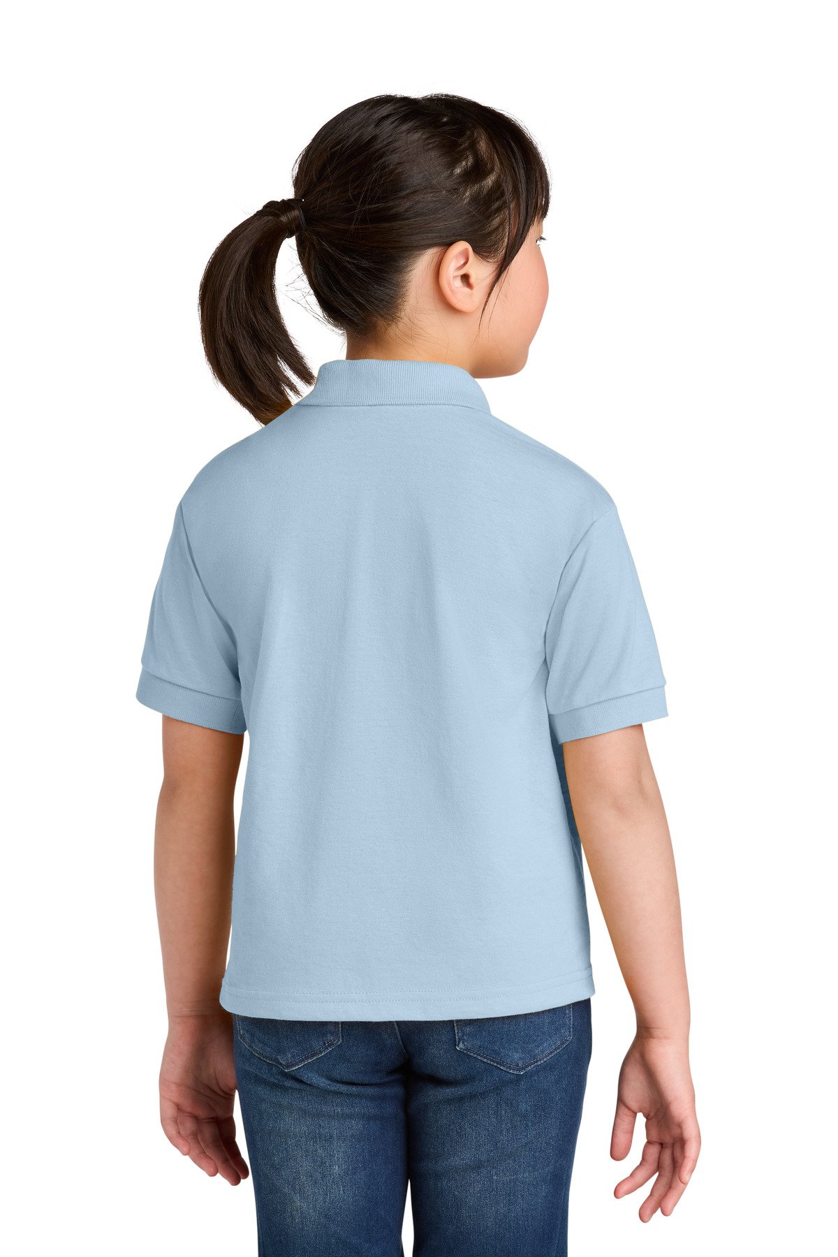 Gildan ® Youth DryBlend ® 6-Ounce Jersey Knit Sport Shirt. 8800B - Image 2