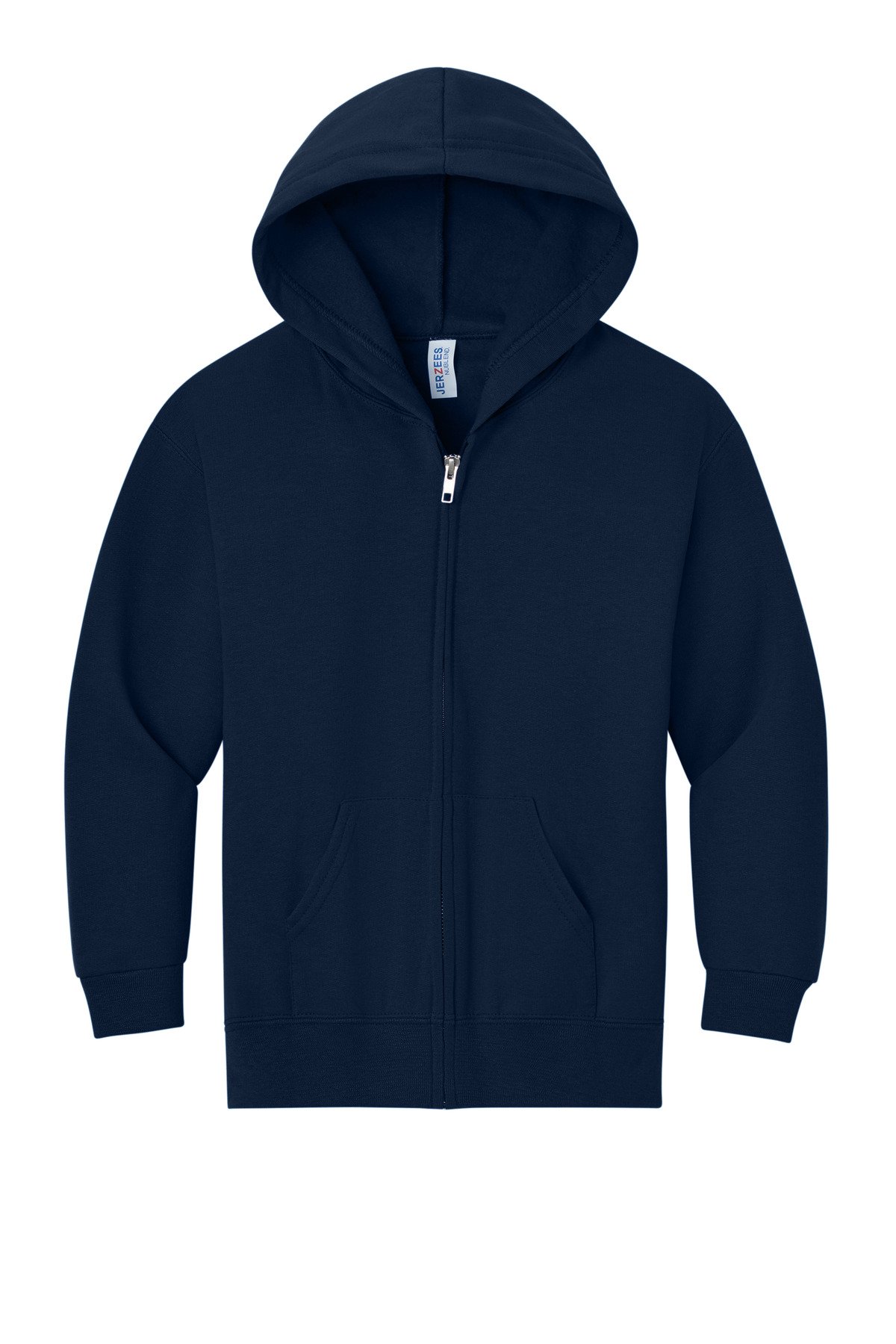 Jerzees ® - Youth NuBlend ® Full-Zip Hooded Sweatshirt. 993B - Image 3