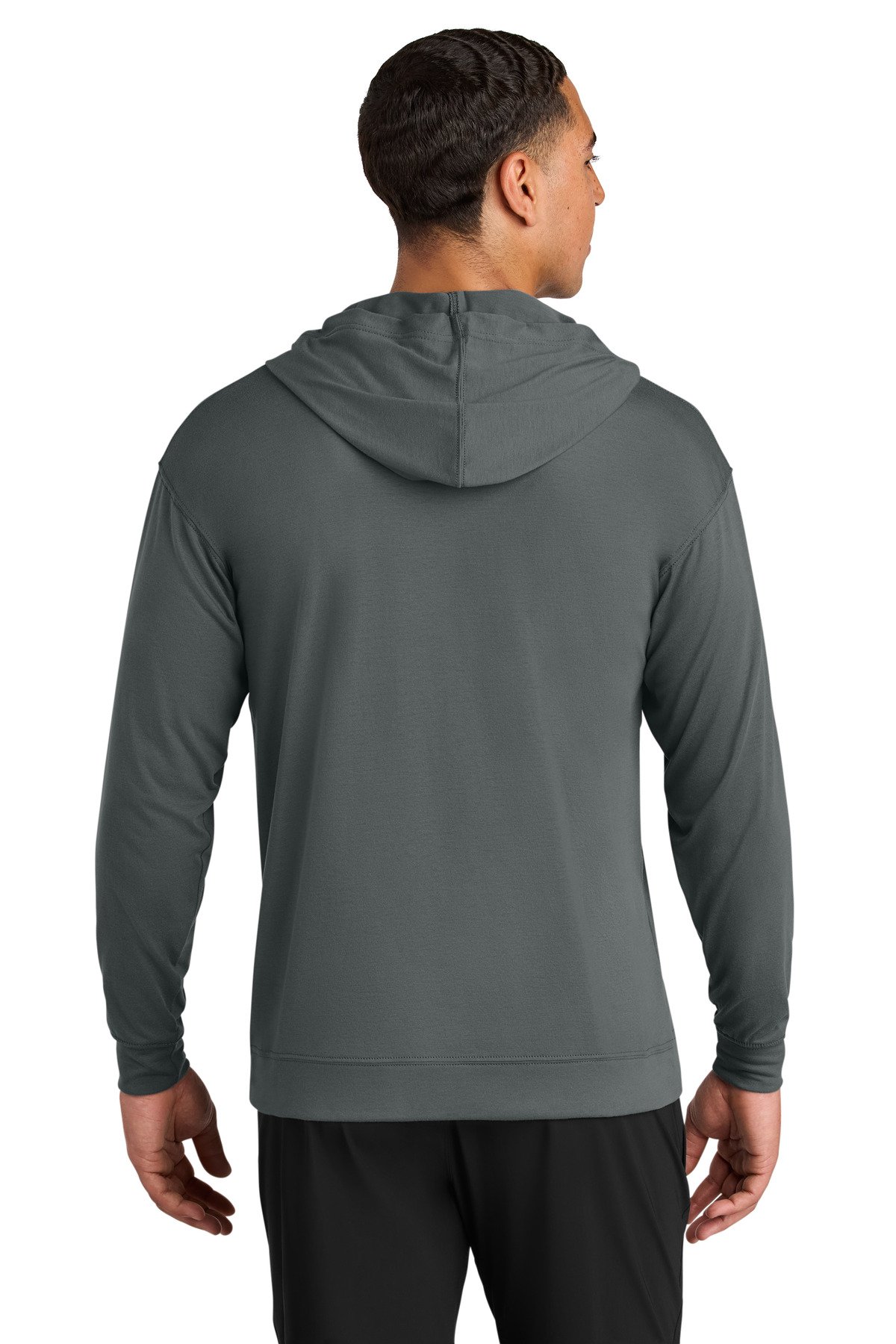 A4 Softek Long Sleeve Hooded Tee A4N3528 - Image 2