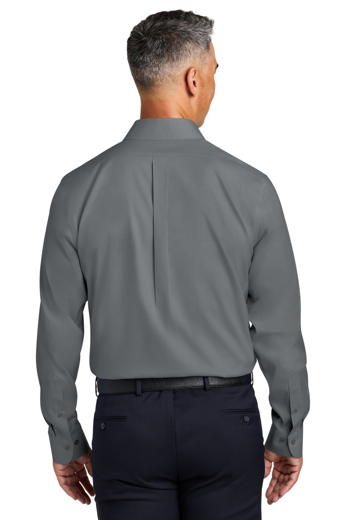 Brooks Brothers ® Wrinkle-Free Stretch Pinpoint Spread Collar Shirt BB18012 - Image 2