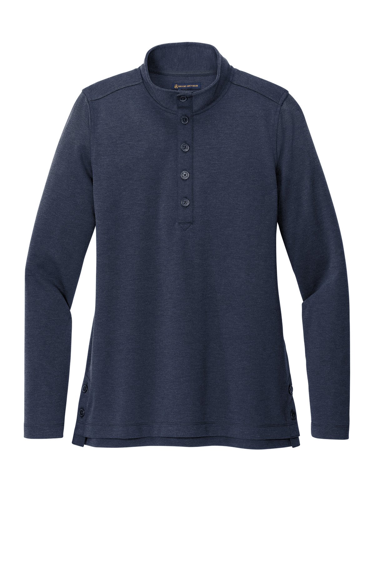 Brooks Brothers ® Women's Mid-Layer Stretch 1/2-Button BB18203 - Image 3