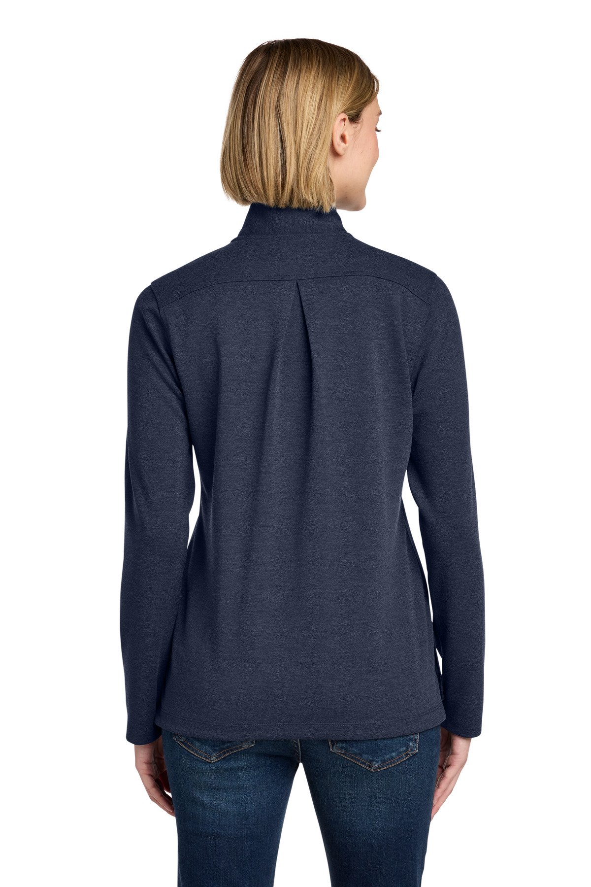 Brooks Brothers ® Women's Mid-Layer Stretch 1/2-Button BB18203 - Image 2