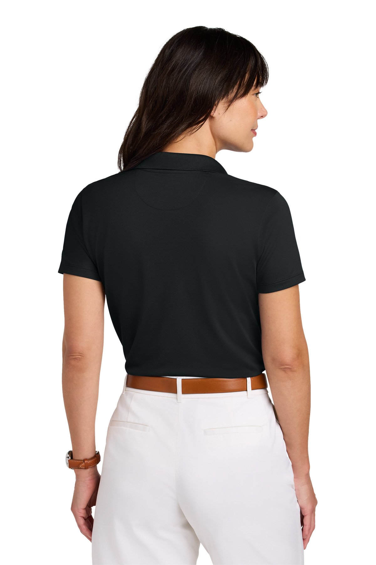 Brooks Brothers ® Women's Mesh Pique Performance Polo BB18221 - Image 2