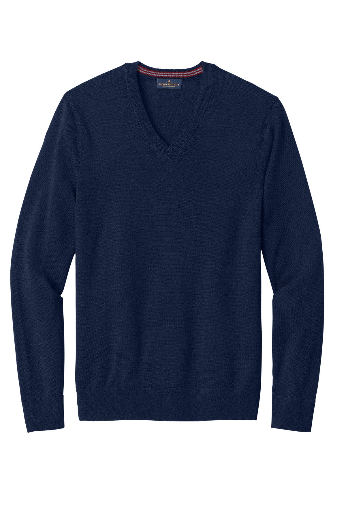 Brooks Brothers ® Washable Merino V-Neck Sweater BB18410 - Image 3