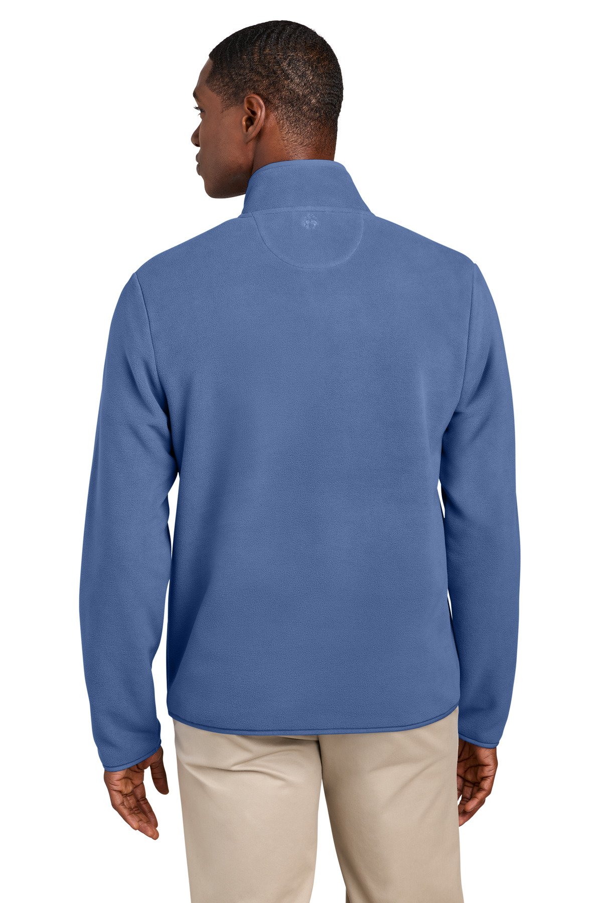 Brooks Brothers ® Fleece 1/4-Snap Neck BB18612 - Image 2