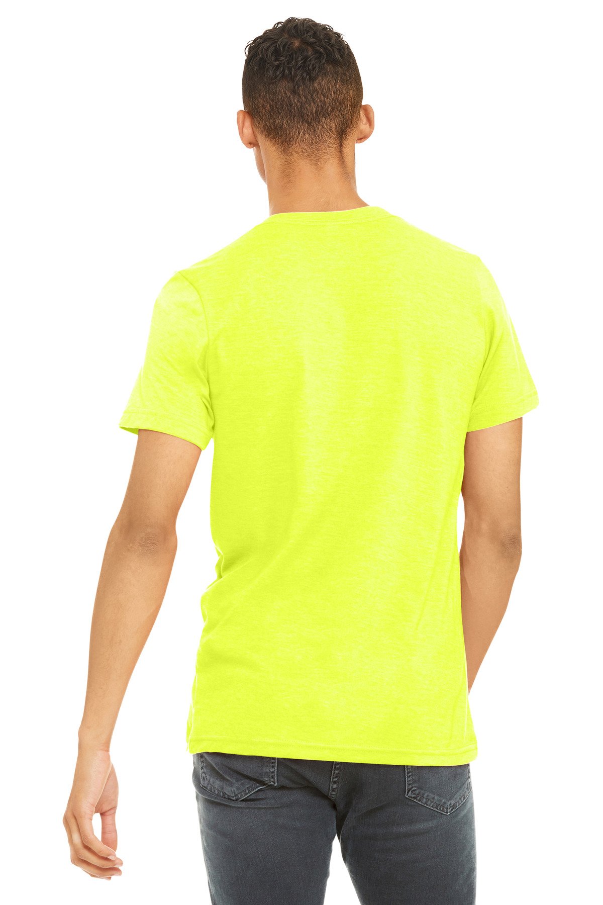 BELLA+CANVAS ® Unisex Heather CVC Short Sleeve Tee. BC3001CVC - Image 2
