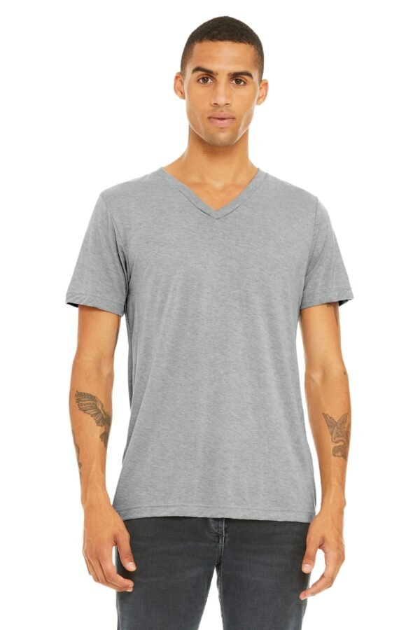 BELLA+CANVAS ® Unisex Triblend Short Sleeve V-Neck Tee. BC3415