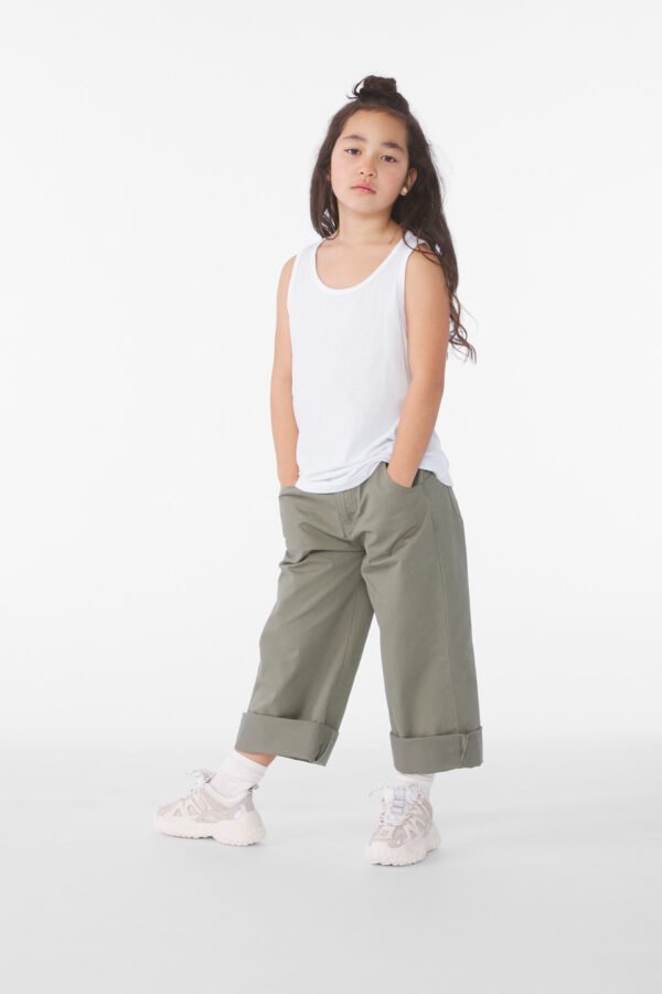 BELLA+CANVAS ® Youth Heather CVC Tank BC3480YCVC