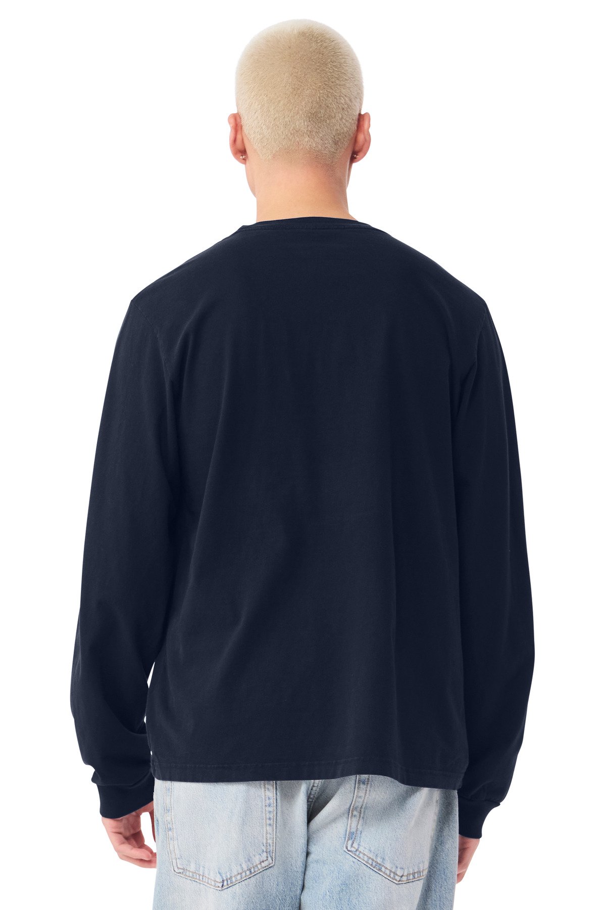 BELLA+CANVAS ® Unisex Heavyweight Garment-Dyed Long Sleeve Tee BC4851GD - Image 2