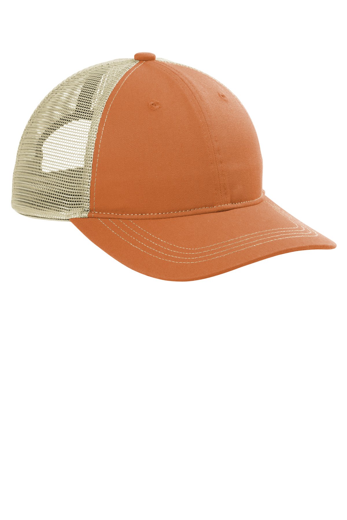 Port Authority ® Unstructured Snapback Trucker Cap C409 - Image 2