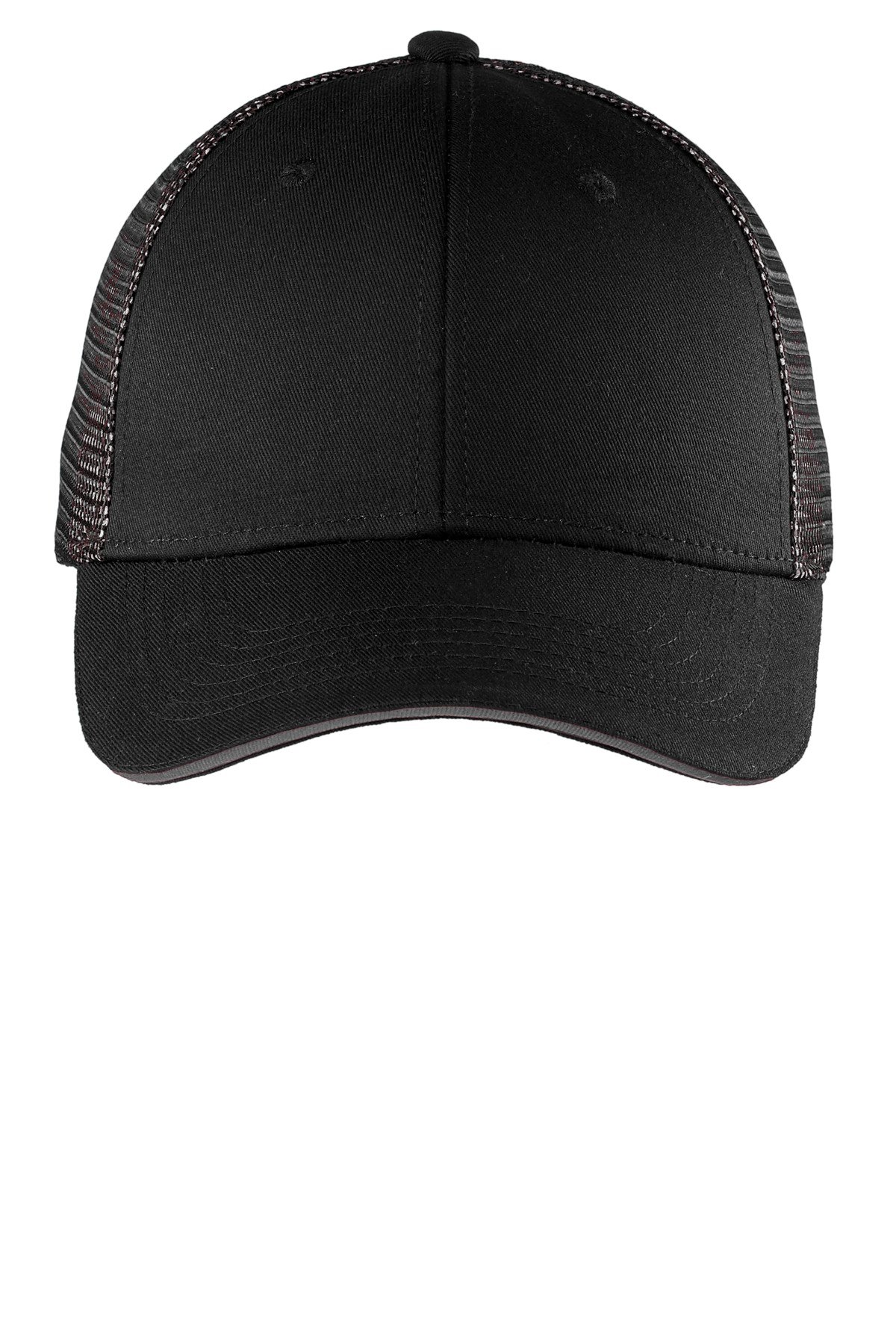 Port Authority ® Double Mesh Snapback Sandwich Bill Cap. C818 - Image 2
