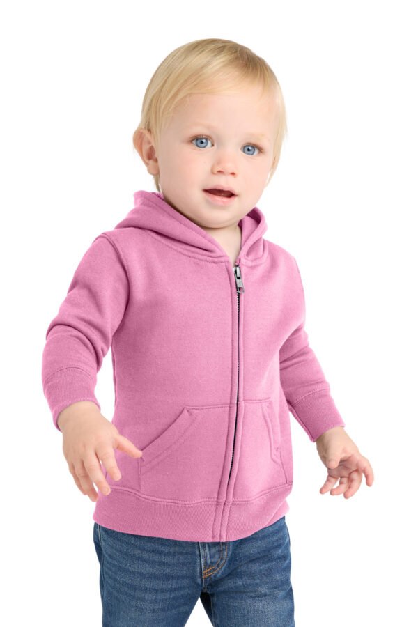 Port & Co   Infant Core Fleece Full-Zip Hooded Sweatshirt. CAR78IZH