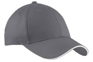 Port Authority ® Cotton Twill Sandwich Bill Cap. CP85
