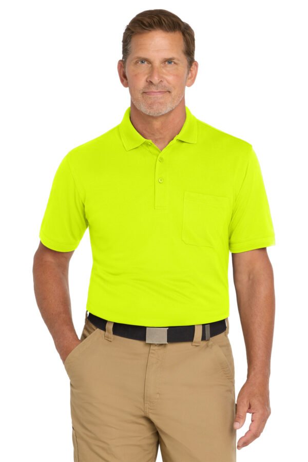 CornerStone ® Industrial Snag-Proof Pique Pocket Polo. CS4020P