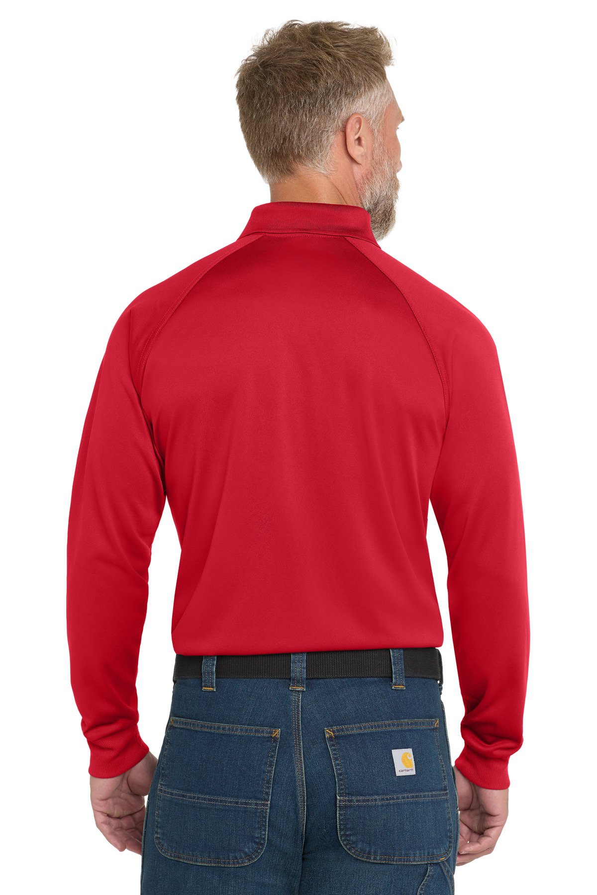 CornerStone ® - Select Long Sleeve Snag-Proof Tactical Polo. CS410LS - Image 2