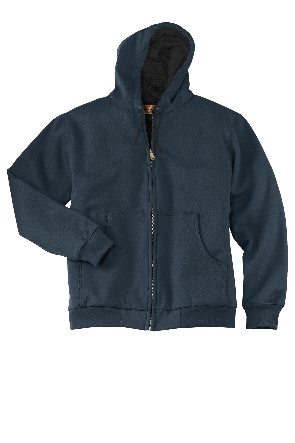 CornerStone ® - Heavyweight Full-Zip Hooded Sweatshirt with Thermal Lining. CS620 - Image 3