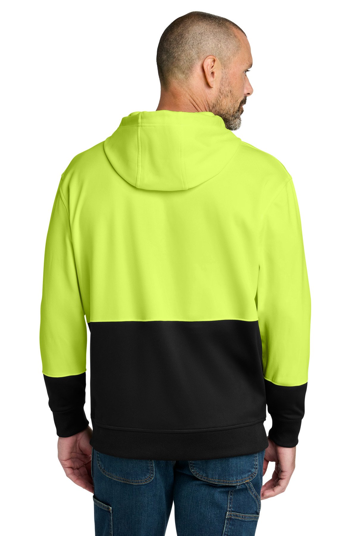 CornerStone ® Enhanced Visibility Fleece Pullover Hoodie CSF01 - Image 2
