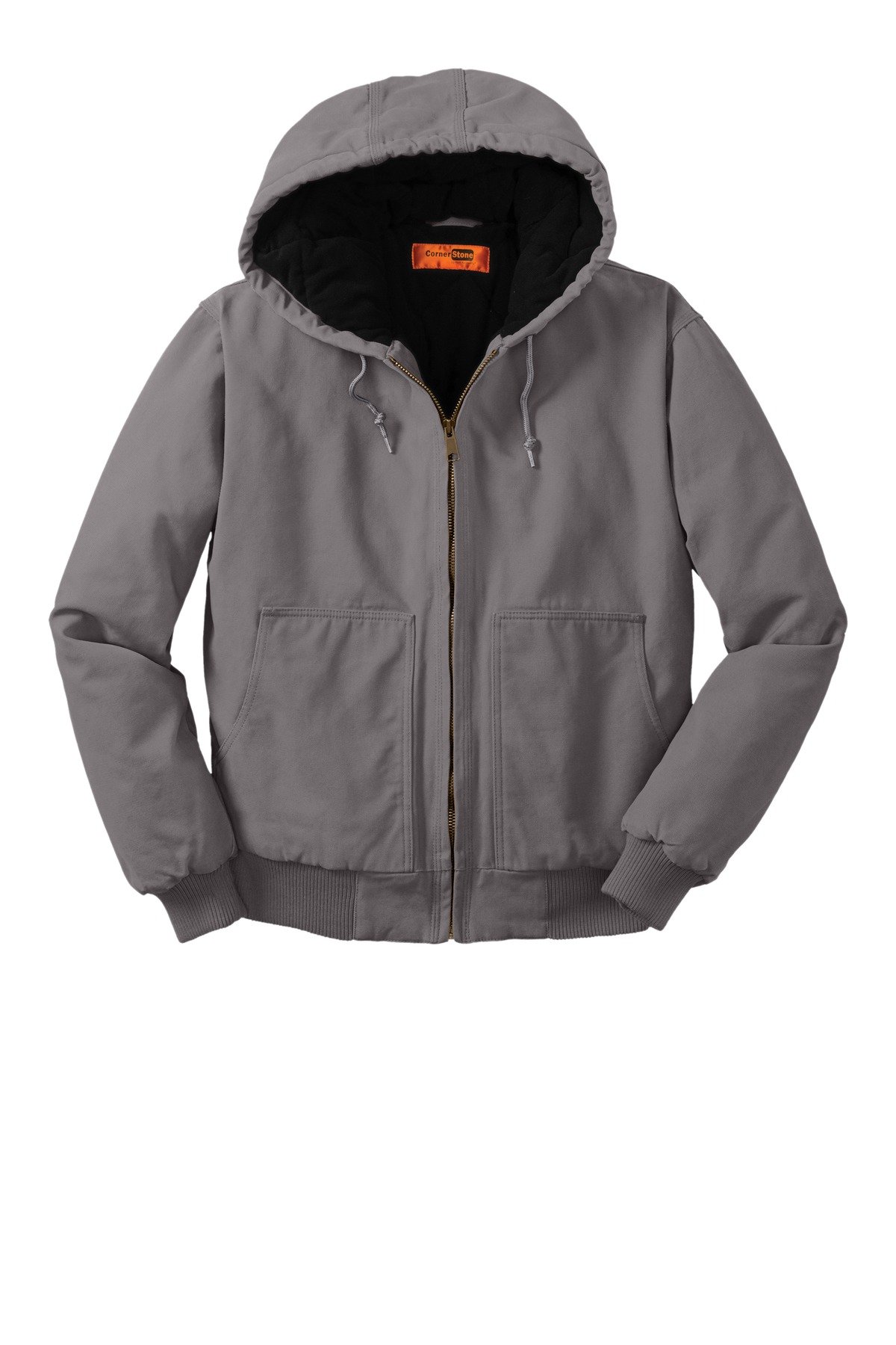 CornerStone ® Washed Duck Cloth Insulated Hooded Work Jacket. CSJ41 - Image 3