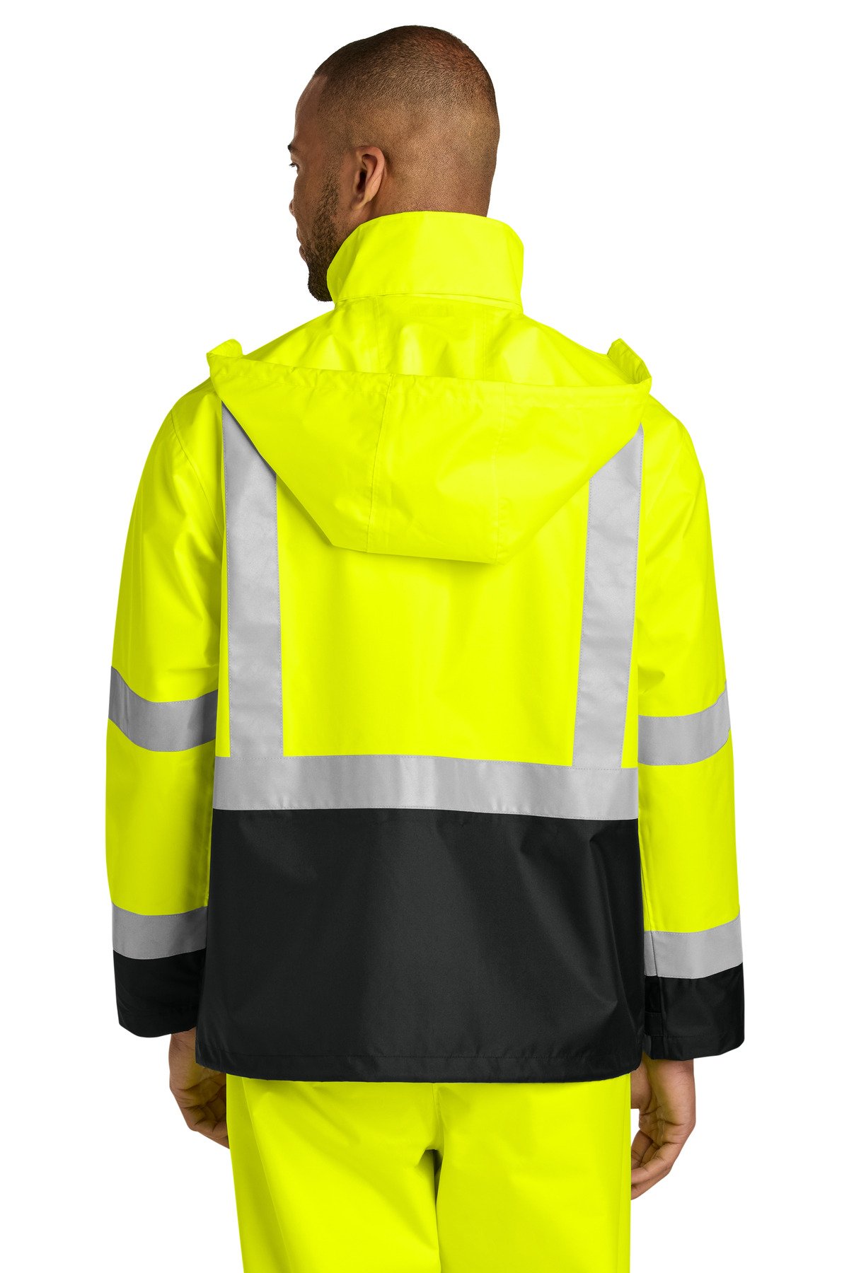 CornerStone ® ANSI 107 Class 3 Rain Jacket CSJ504 - Image 2