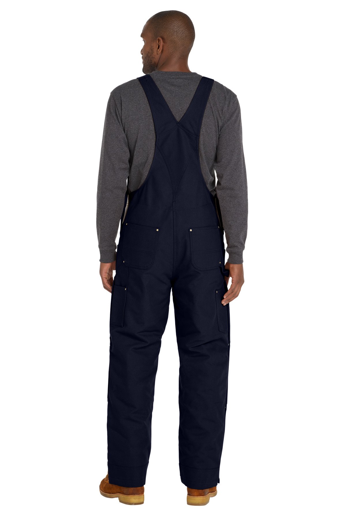 Carhartt ® Firm Duck Insulated Bib Overalls CT106672 - Image 2