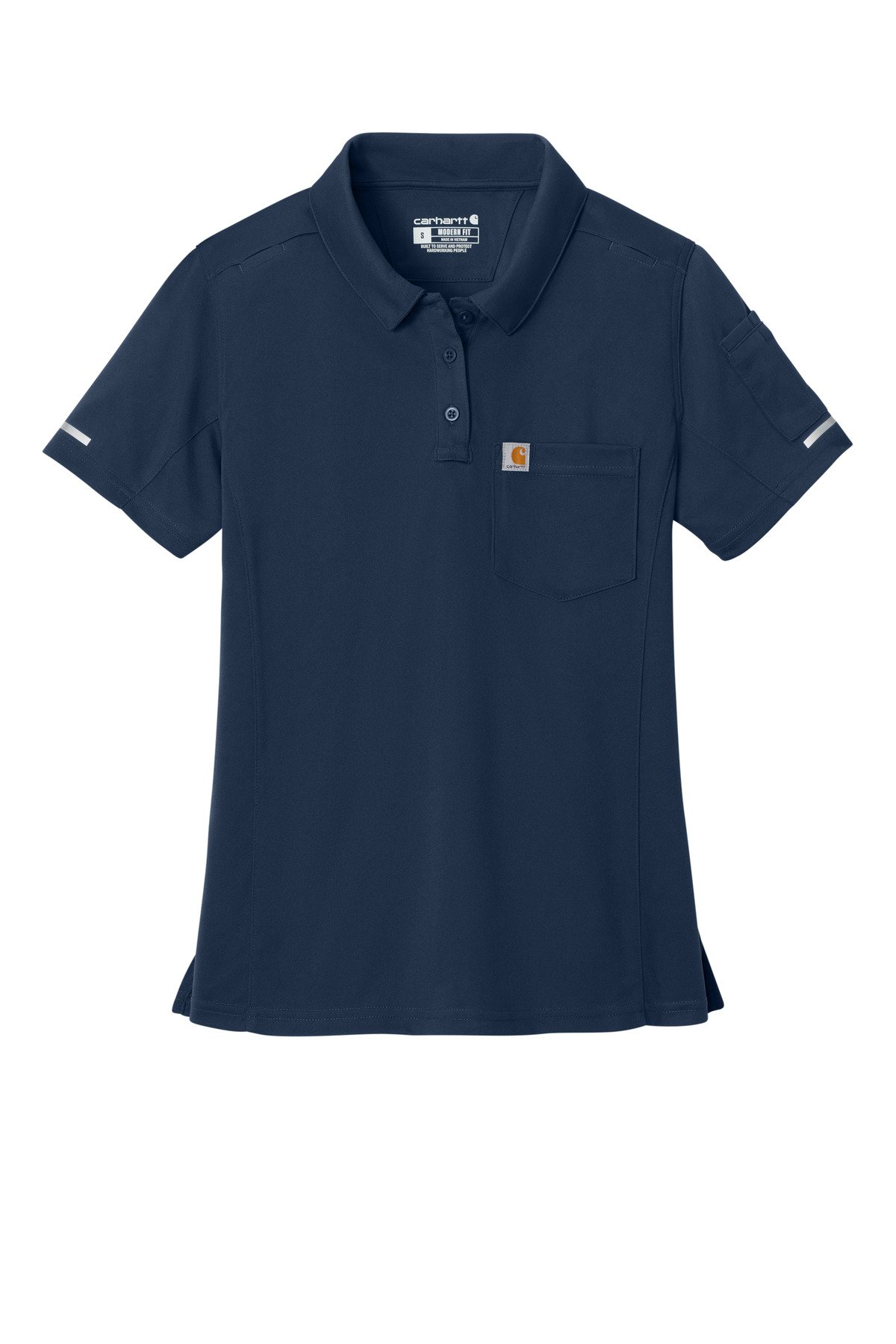 Carhartt ® Women's FLD & RSCU Polo CTC12119 - Image 3