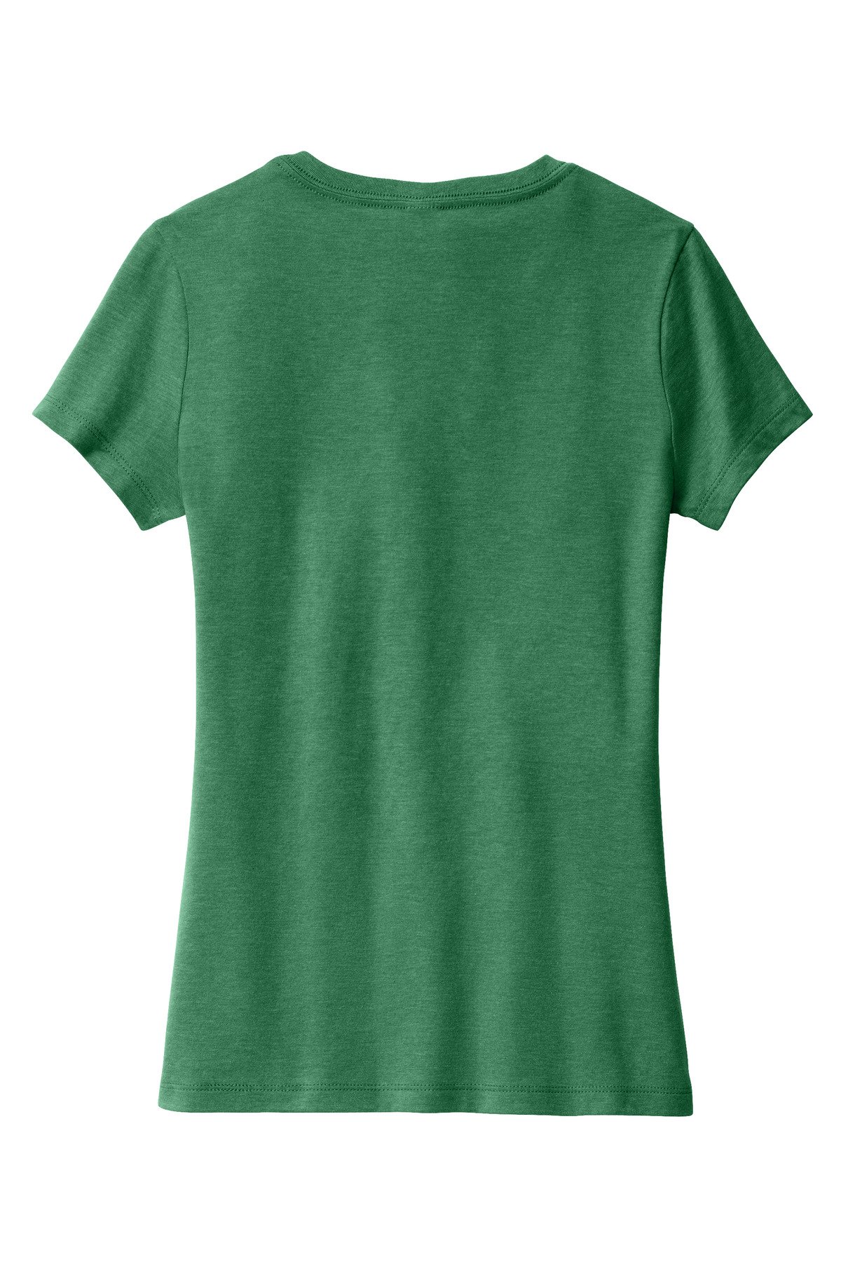 District ® Women's Perfect Blend ® CVC V-Neck Tee. DM1190L - Image 4