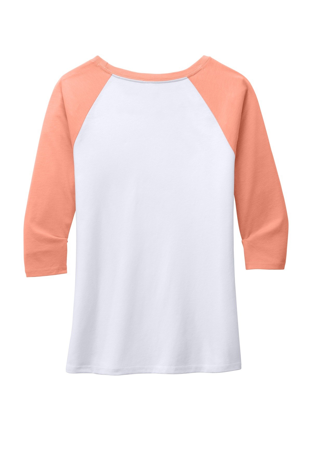 District ® Women's Perfect Tri ® 3/4-Sleeve Raglan. DM136L - Image 4