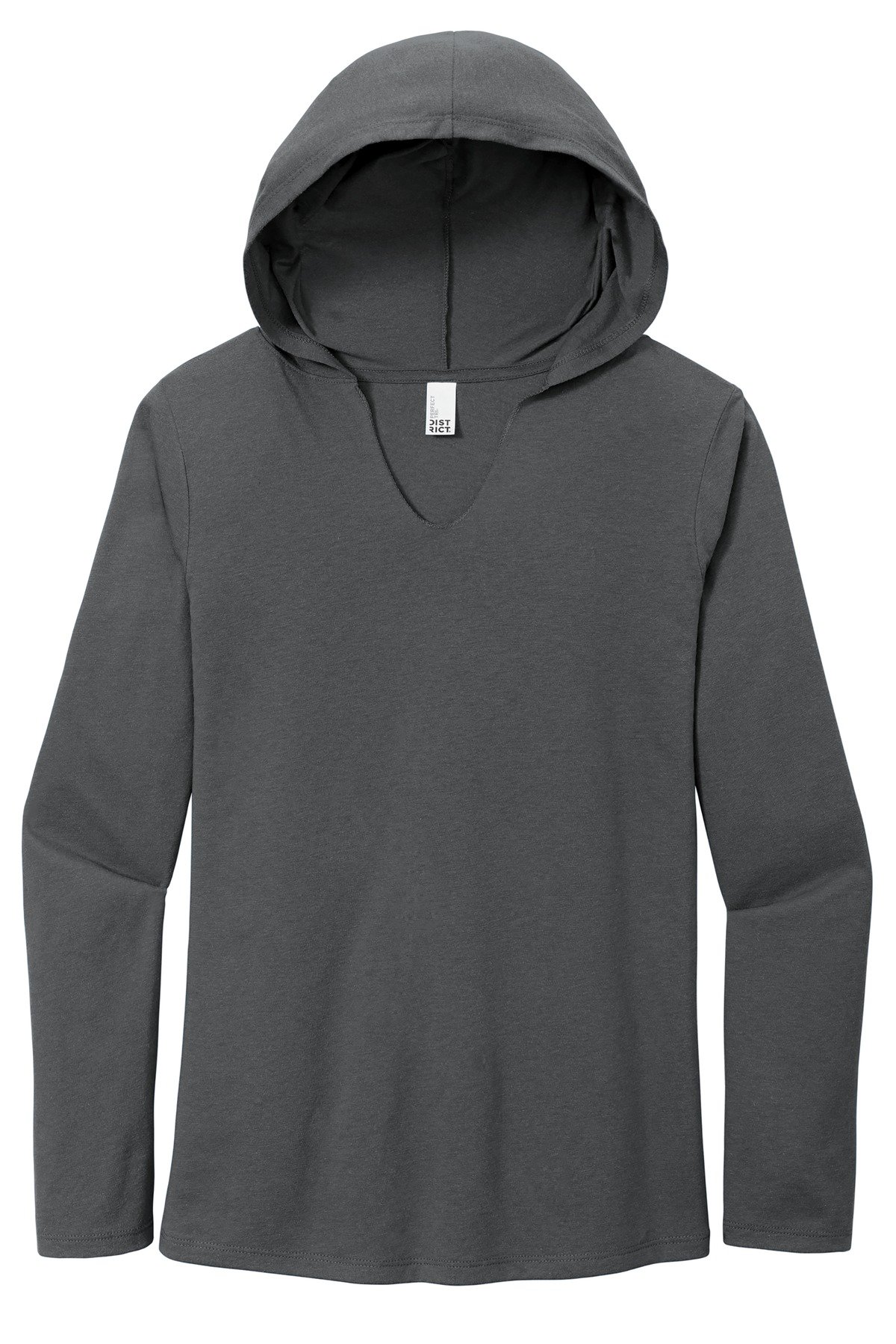 District ® Women's Perfect Tri ® Long Sleeve Hoodie. DM139L - Image 3