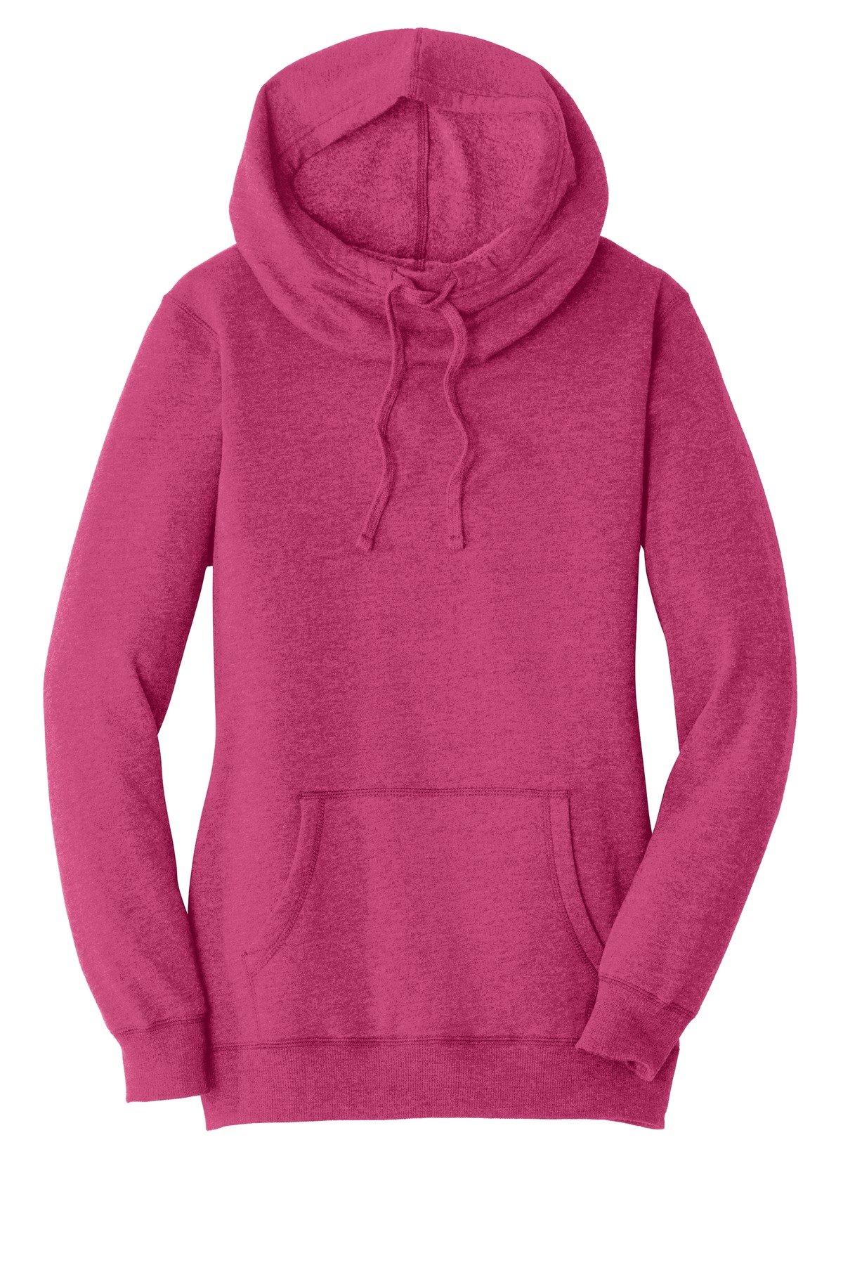 District ® Women's Lightweight Fleece Hoodie. DM493 - Image 3