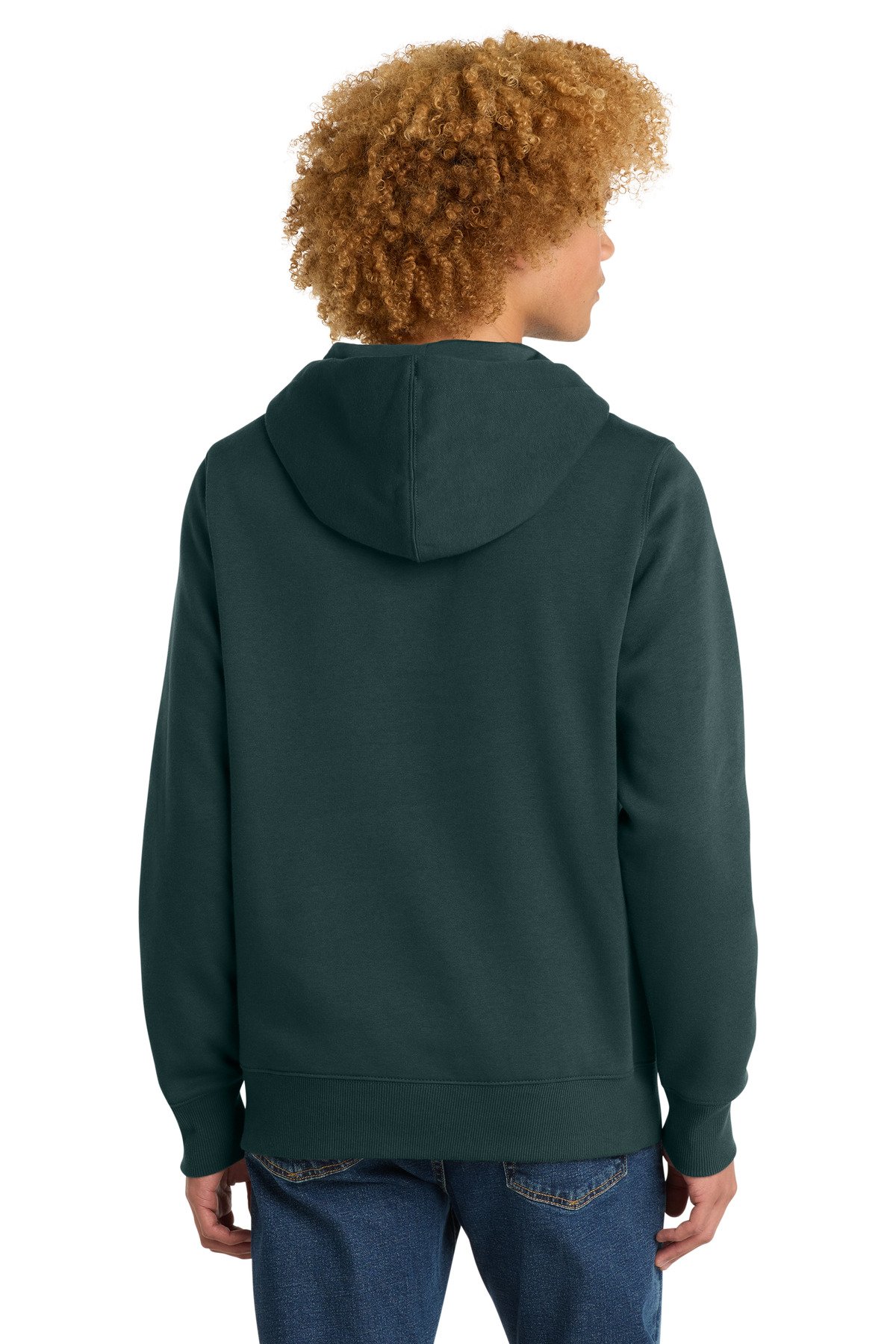 District ® Perfect Weight ® Fleece Hoodie DT1101 - Image 2