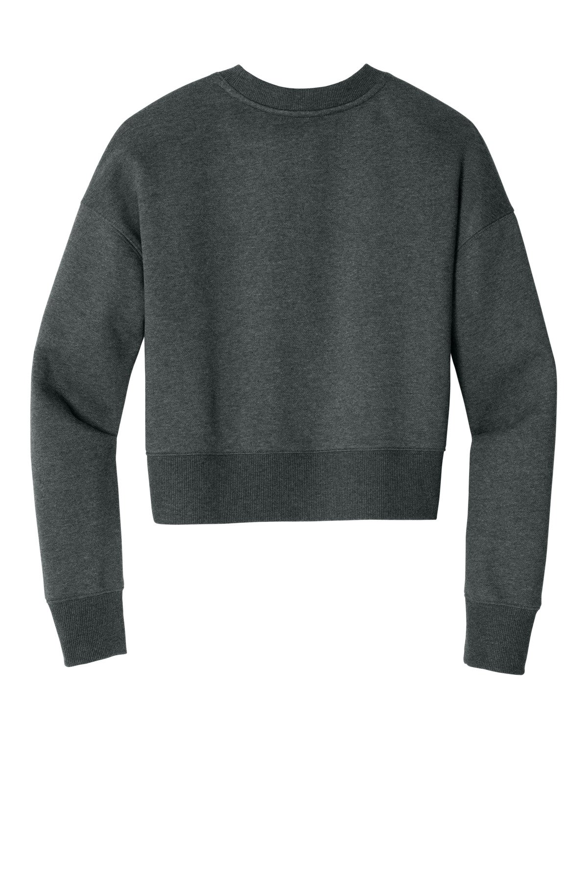 District ® Women's Perfect Weight ® Fleece Cropped Crew DT1105 - Image 4