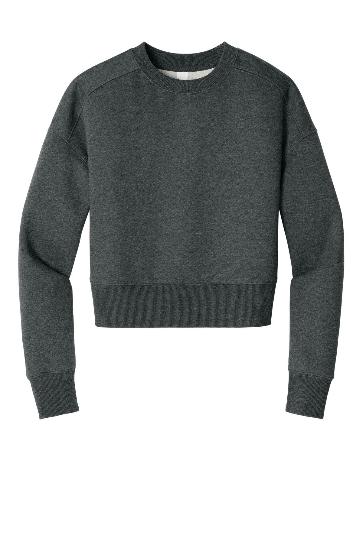 District ® Women's Perfect Weight ® Fleece Cropped Crew DT1105 - Image 3