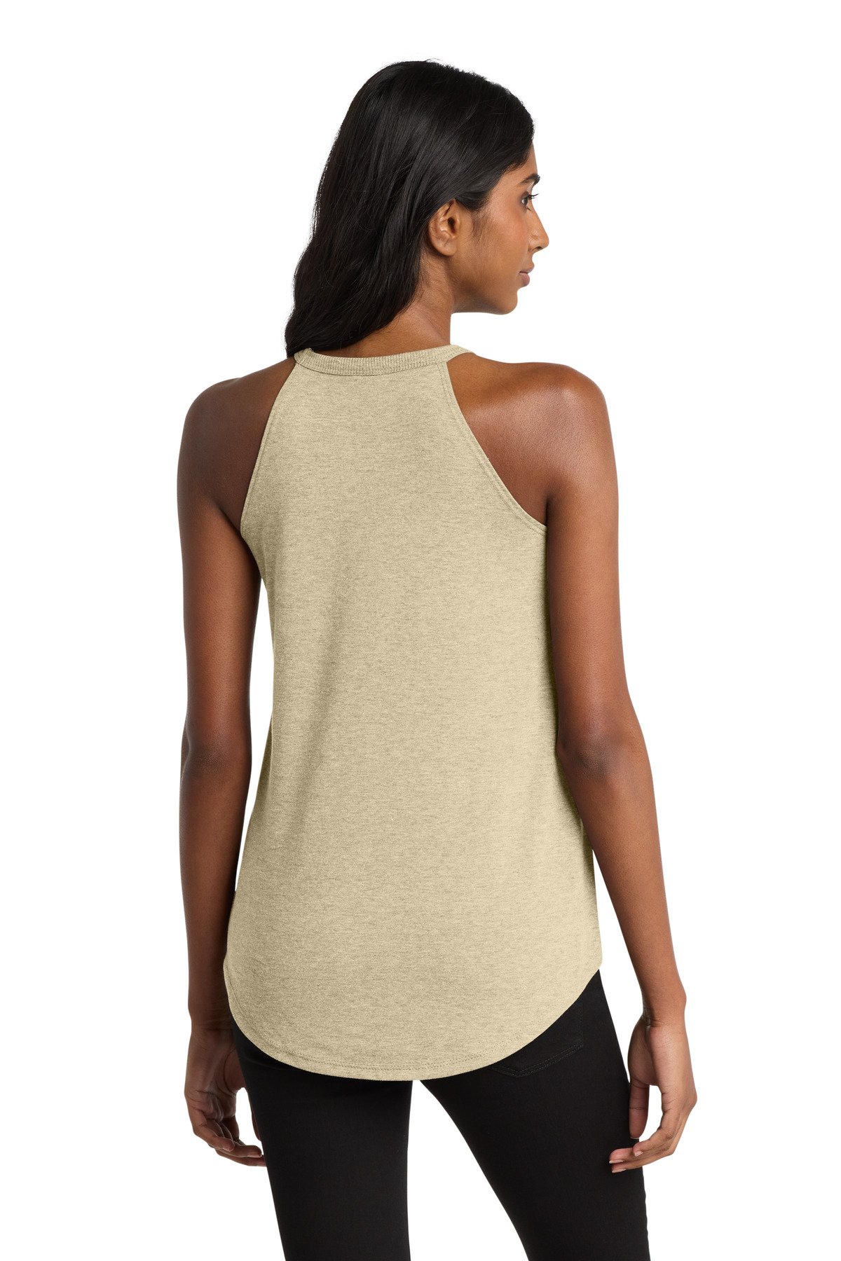 District ® Women's Perfect Tri ® Rocker Tank. DT137L - Image 2