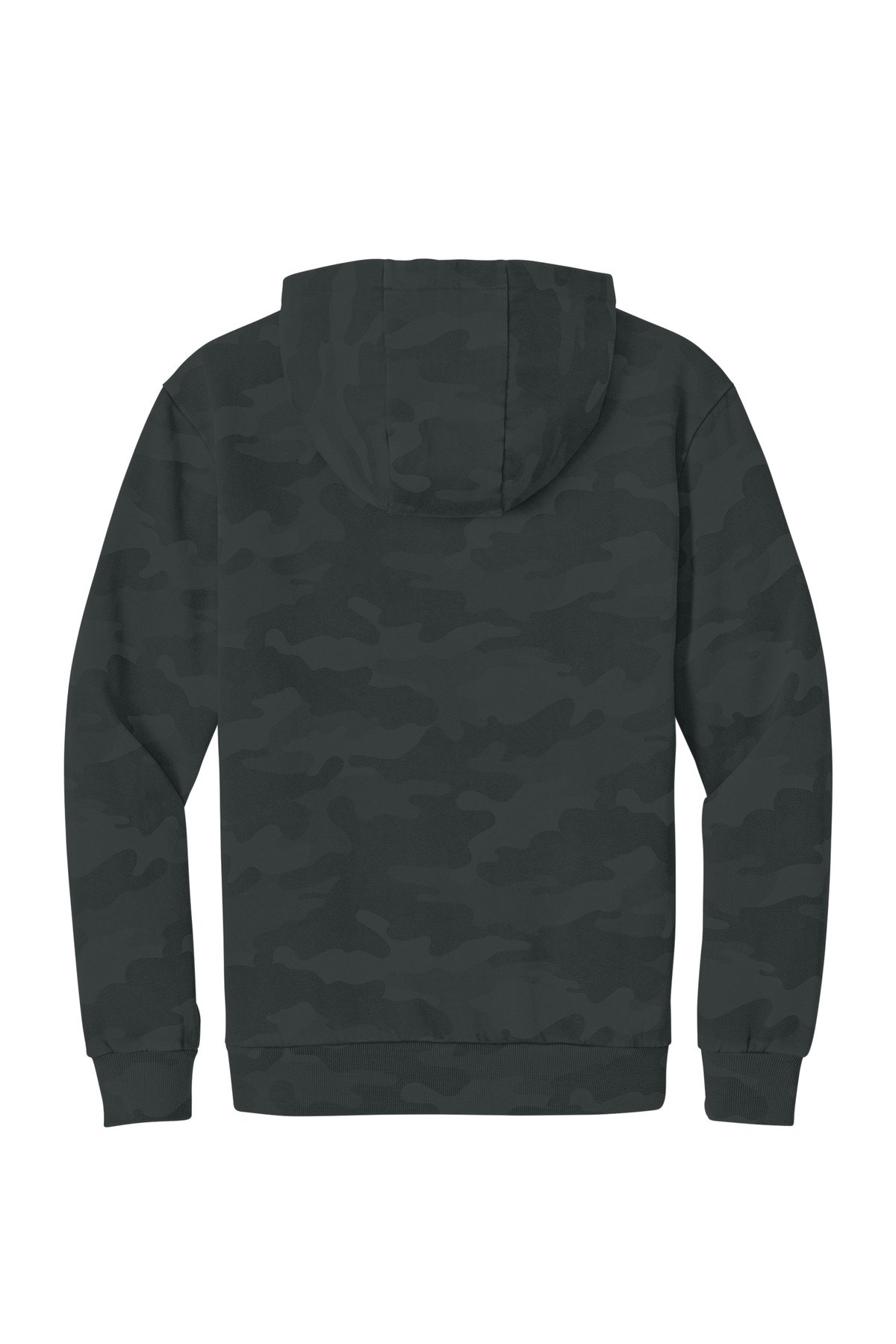 District Wash Camo Fleece Hoodie DT2200C - Image 4