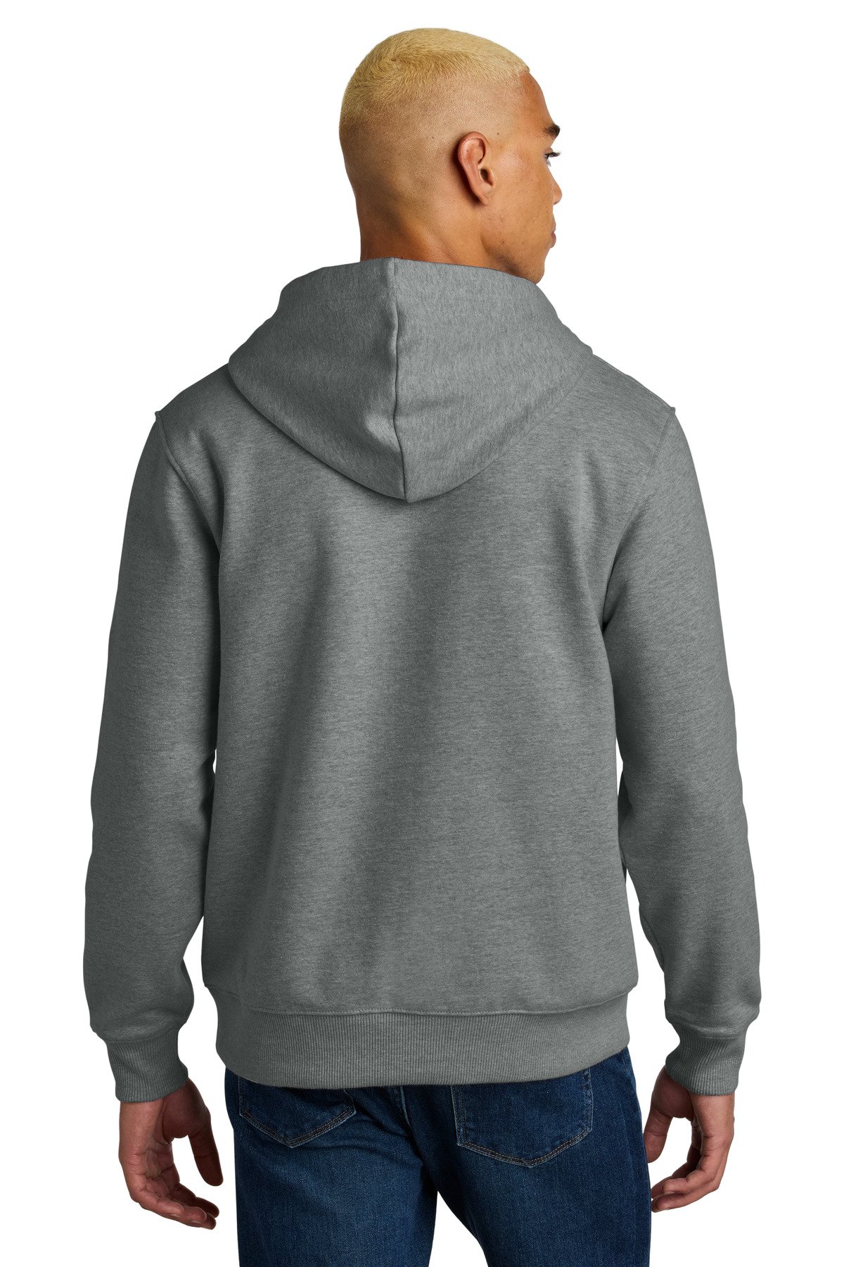District ® V.I.T. Super Heavyweight Fleece Hoodie DT6600 - Image 2