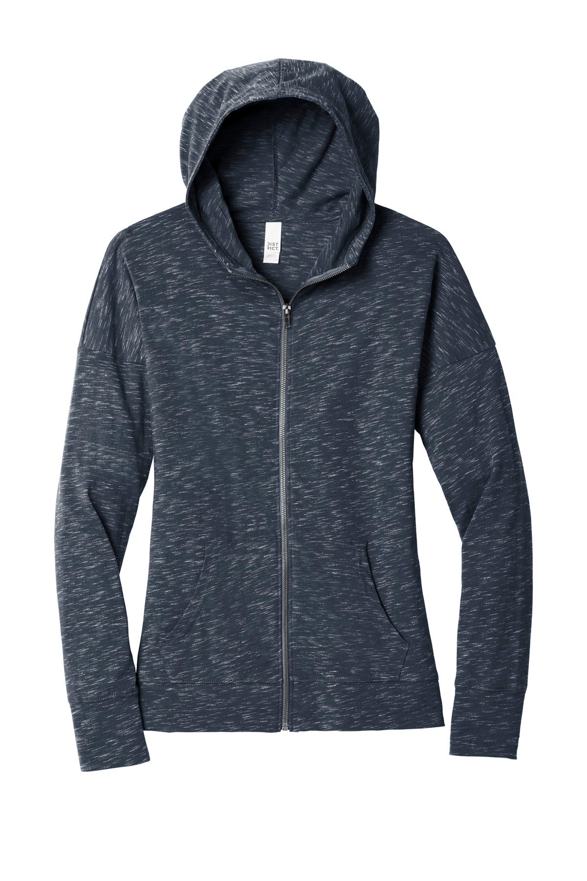 District ® Women's Medal Full-Zip Hoodie. DT665 - Image 3