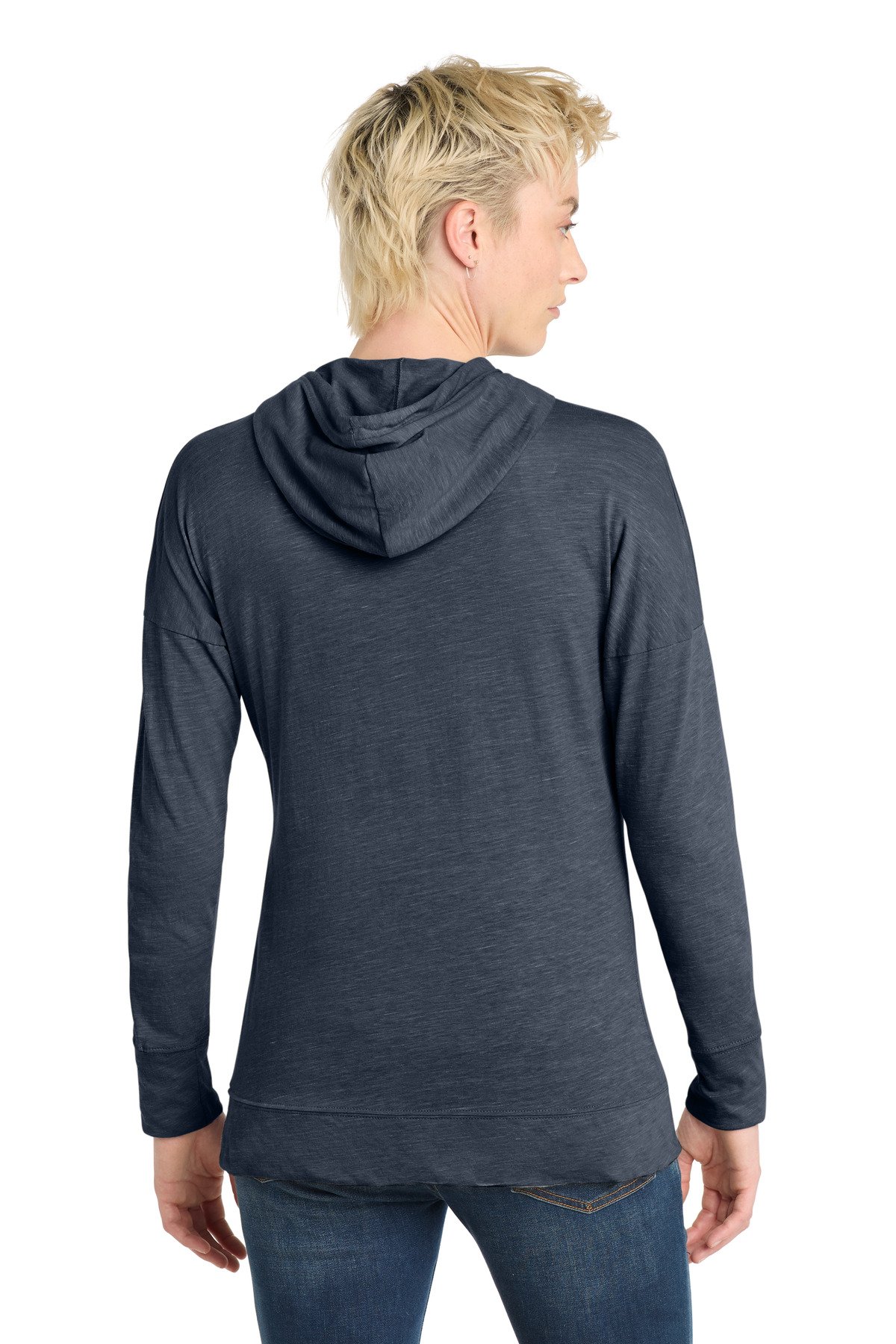 District ® Women's Medal Full-Zip Hoodie. DT665 - Image 2