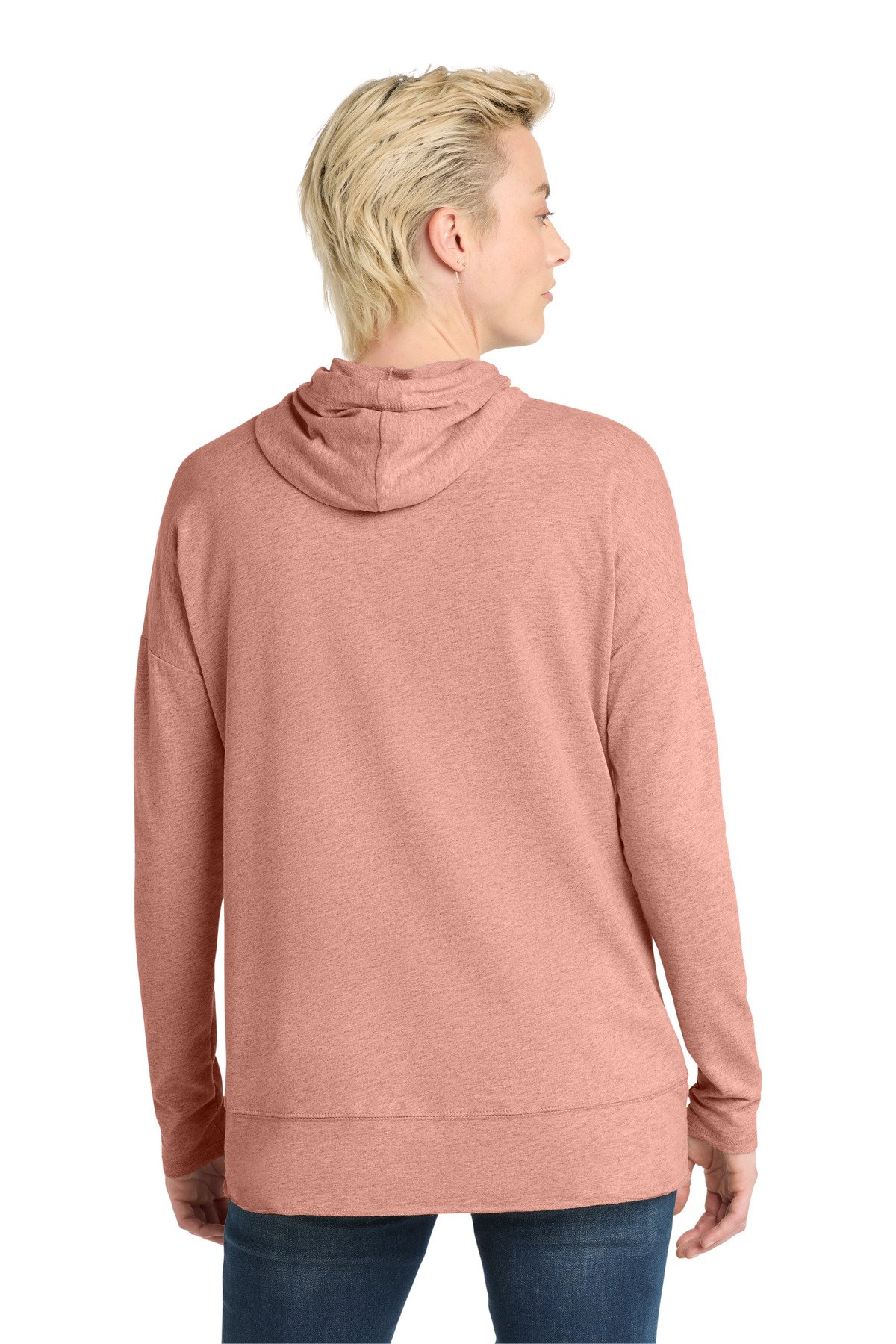 District ® Women's Featherweight French Terry Hoodie DT671 - Image 2