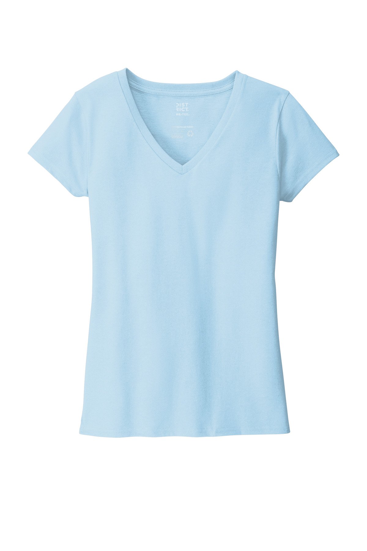 District ® Women's Re-Tee V-Neck DT8001 - Image 3