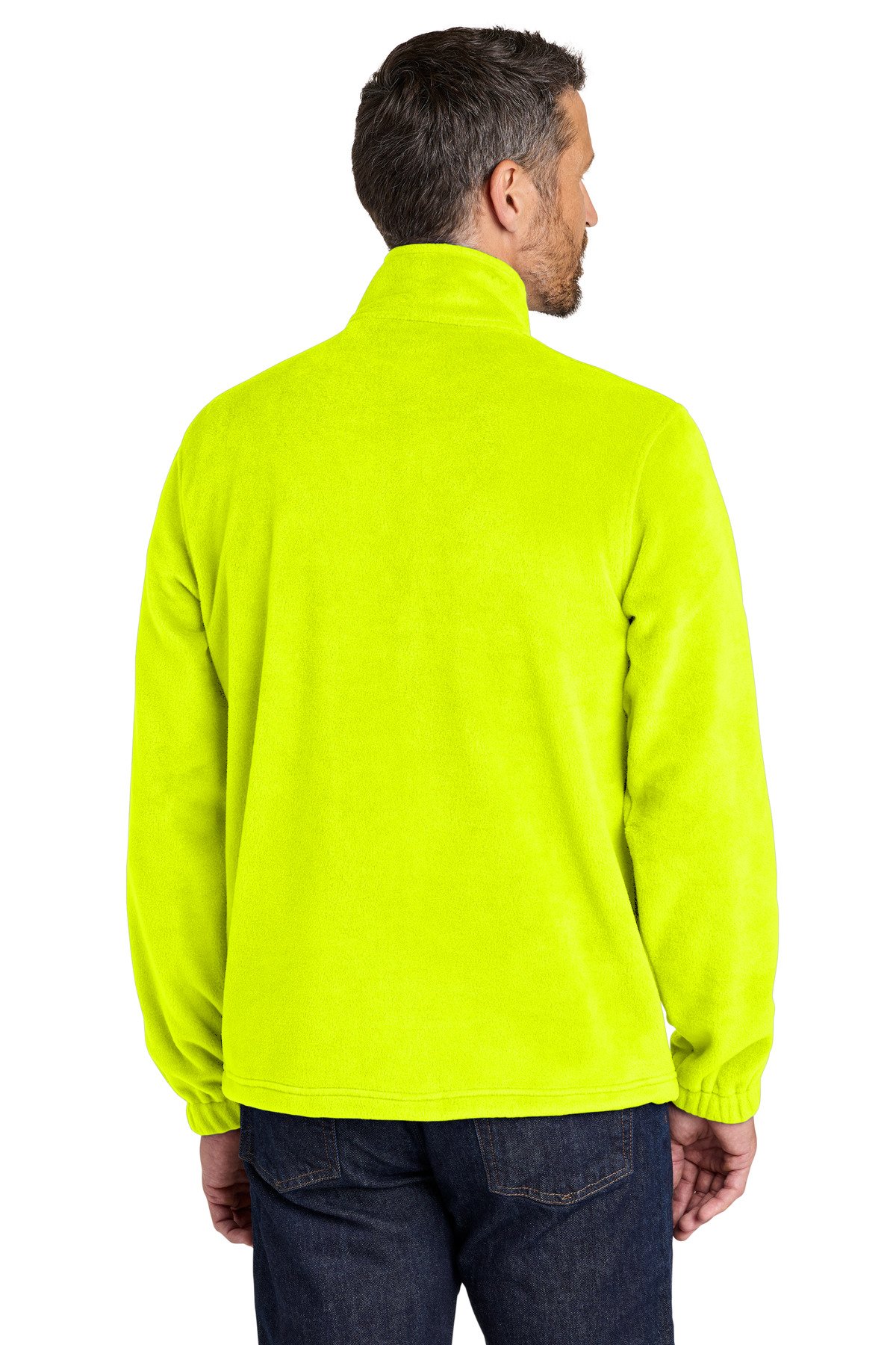 Port Authority ® Plush Fleece Full-Zip Jacket F190 - Image 2