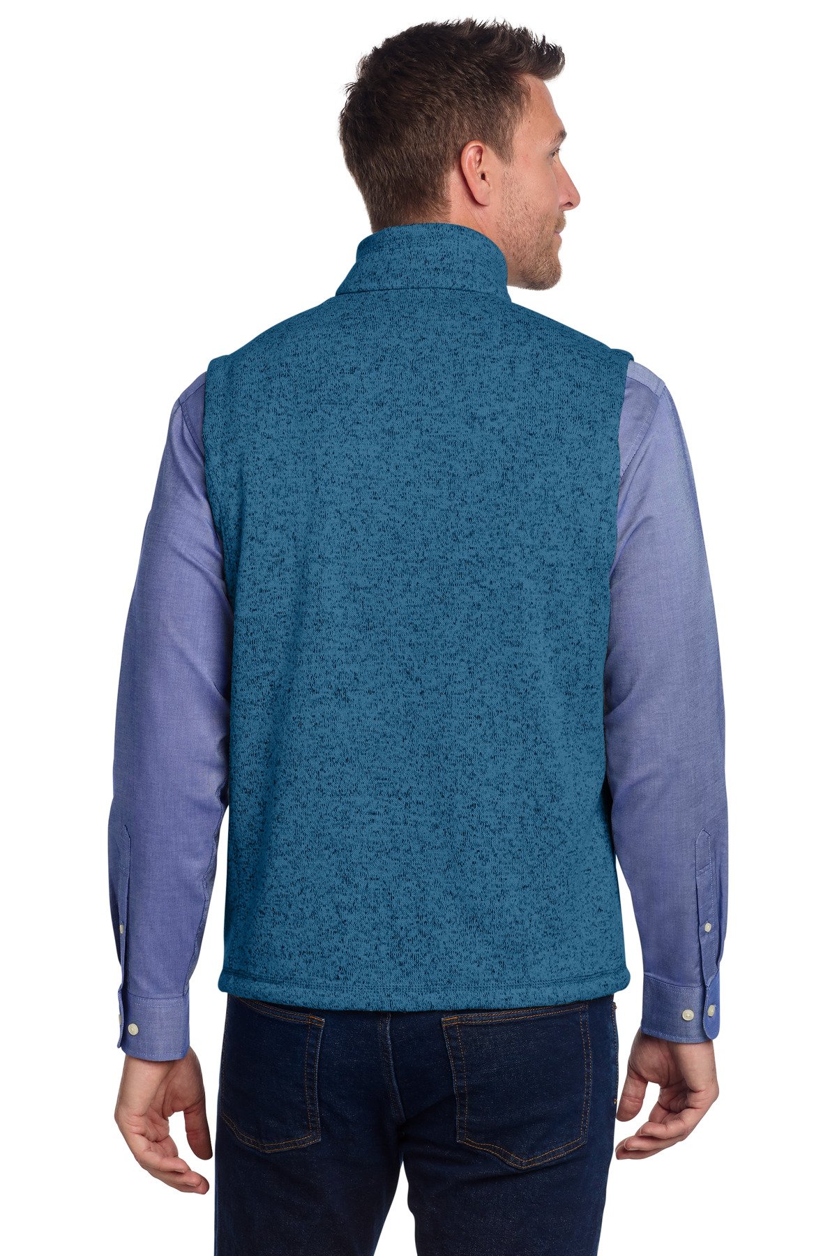 Port Authority ® Sweater Fleece Vest F236 - Image 2