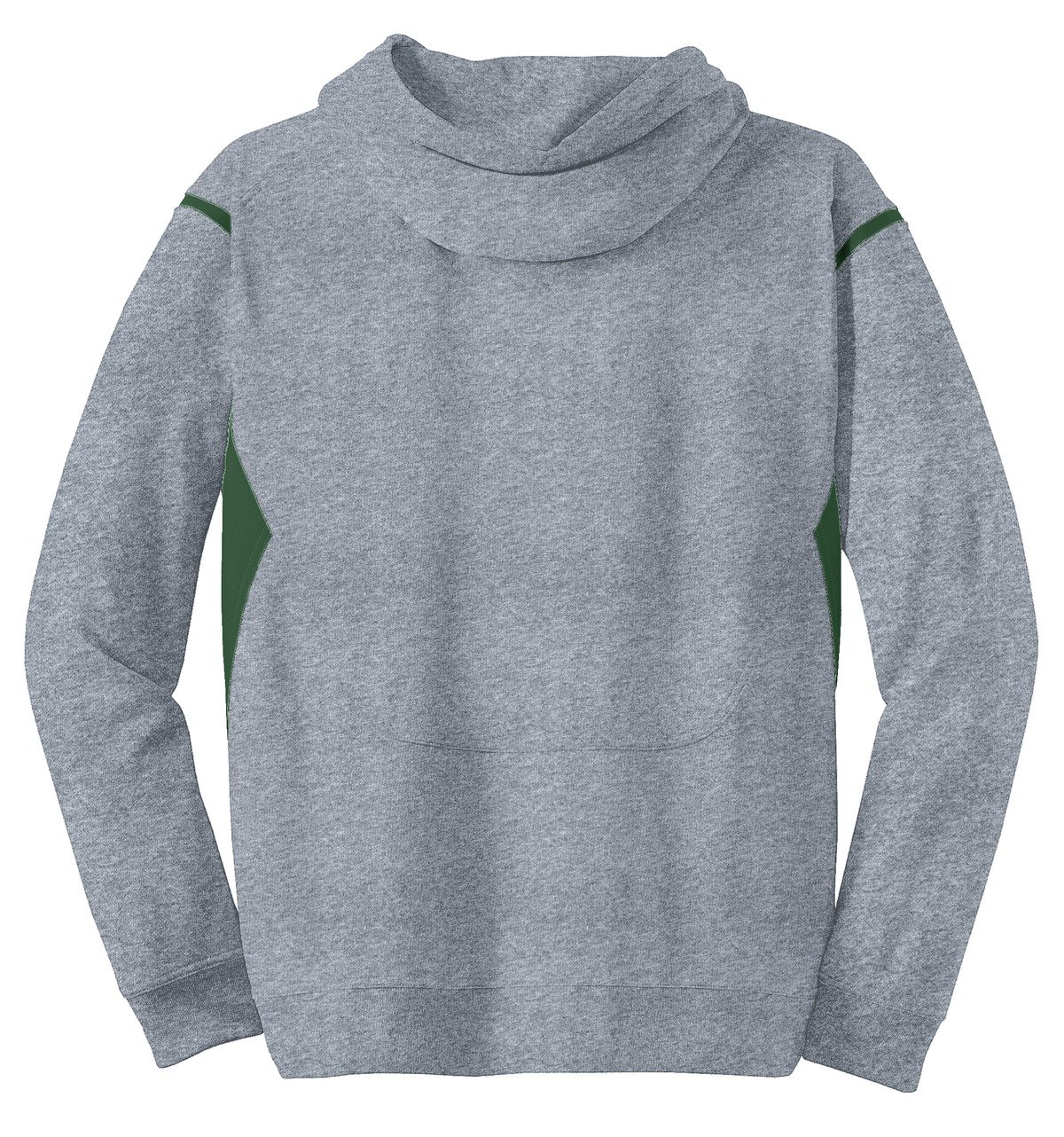 DISCONTINUED Sport-Tek ® Tall Tech Fleece Colorblock Hooded Sweatshirt. TST246 - Image 4