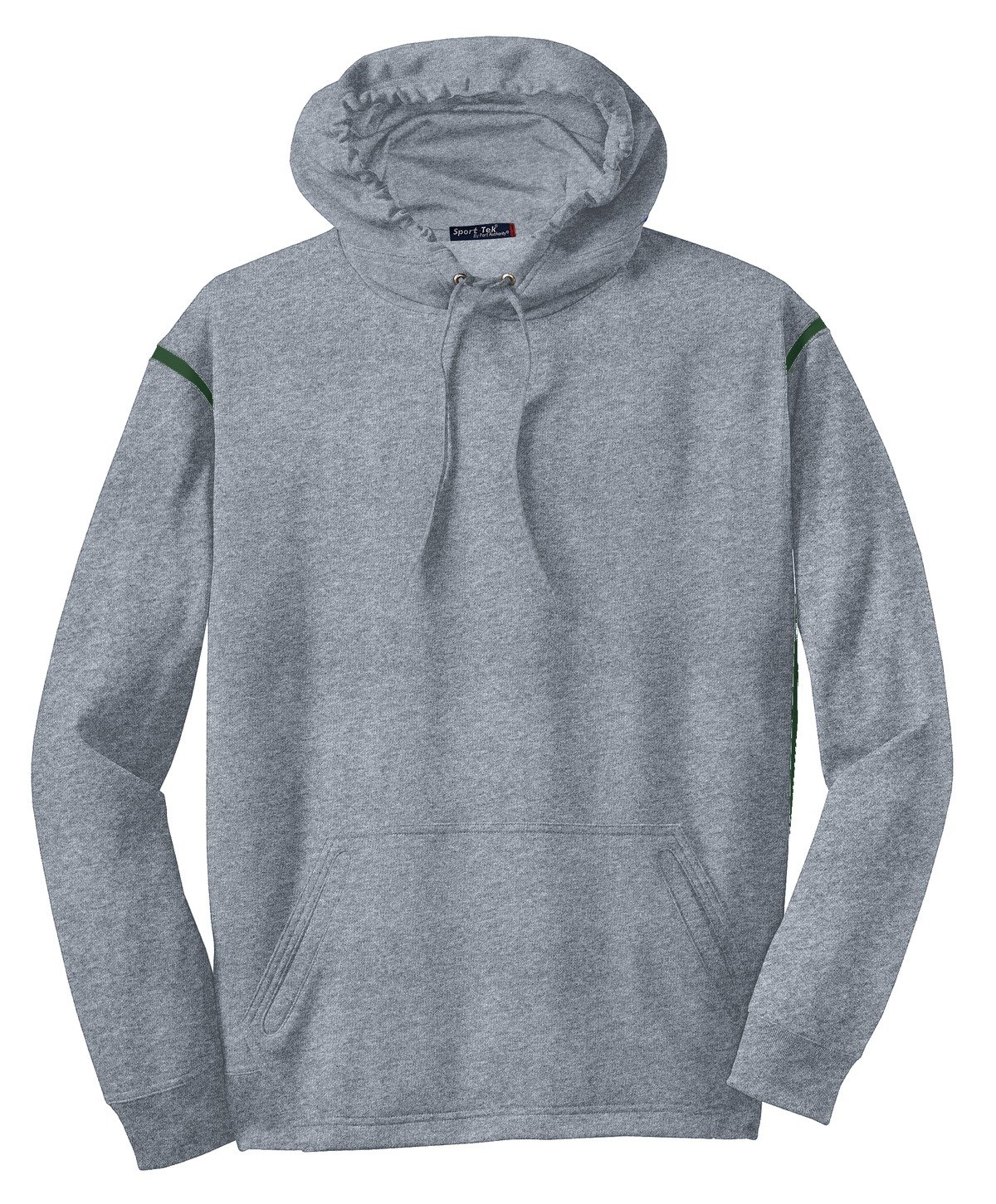 DISCONTINUED Sport-Tek ® Tall Tech Fleece Colorblock Hooded Sweatshirt. TST246 - Image 3