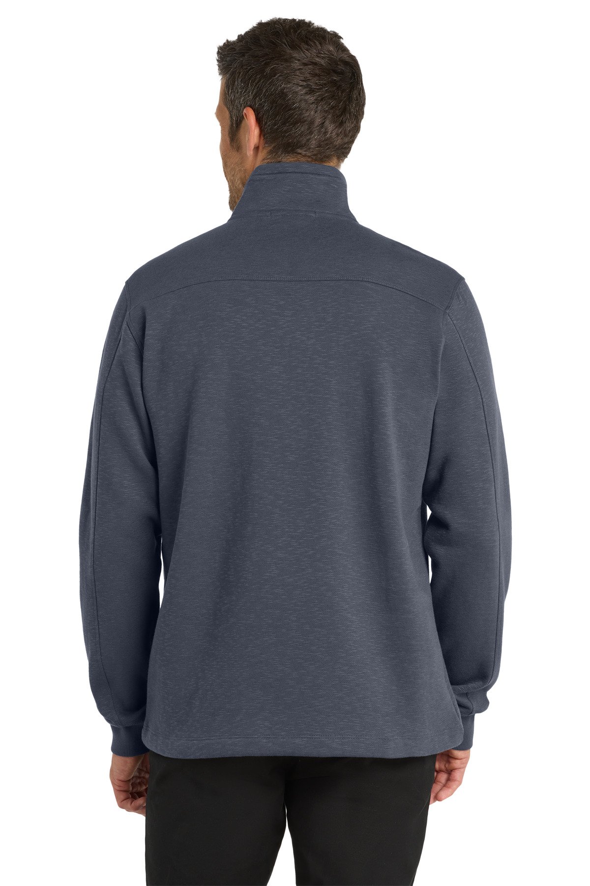 Port Authority ® Slub Fleece 1/4-Zip Pullover. F295 - Image 2