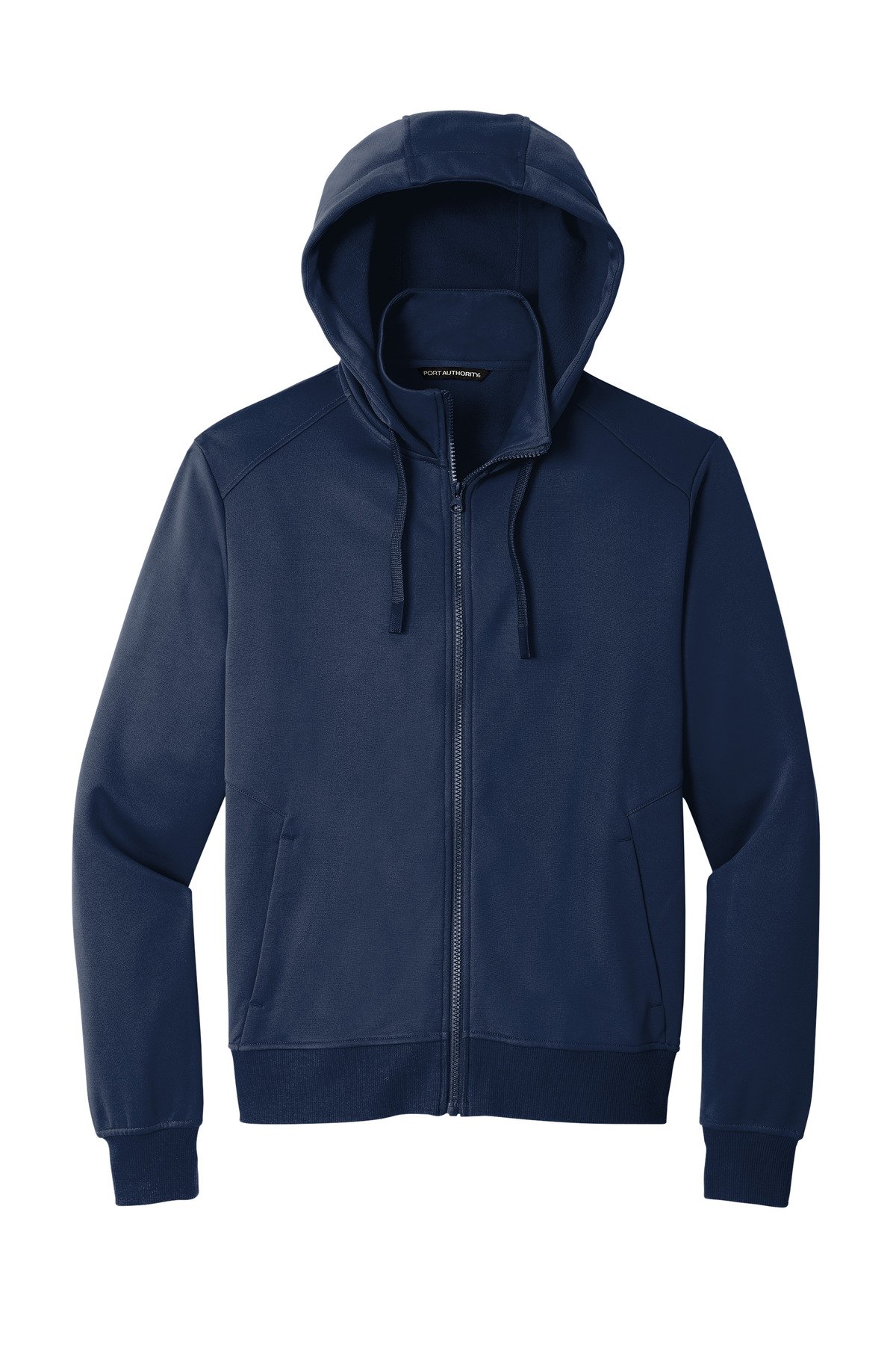 Port Authority ® Smooth Fleece Hooded Jacket F814 - Image 3