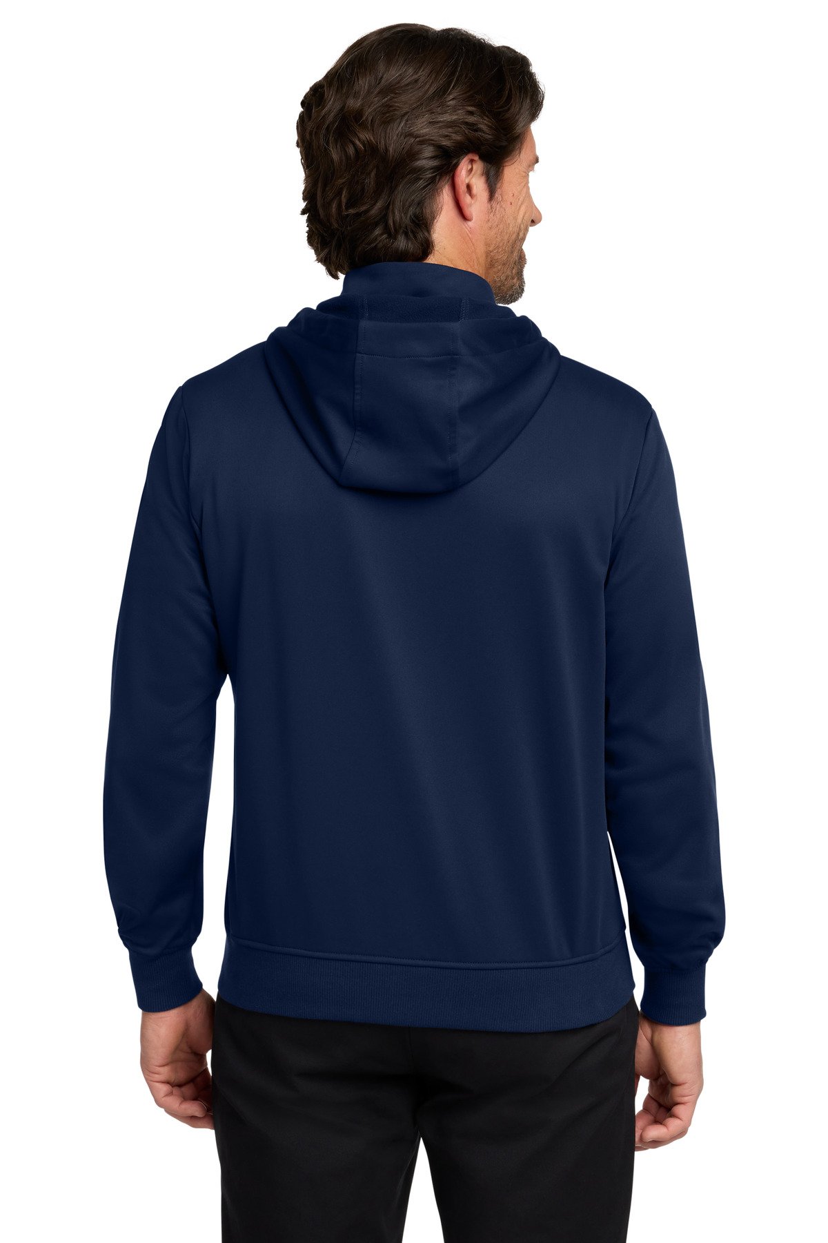 Port Authority ® Smooth Fleece Hooded Jacket F814 - Image 2